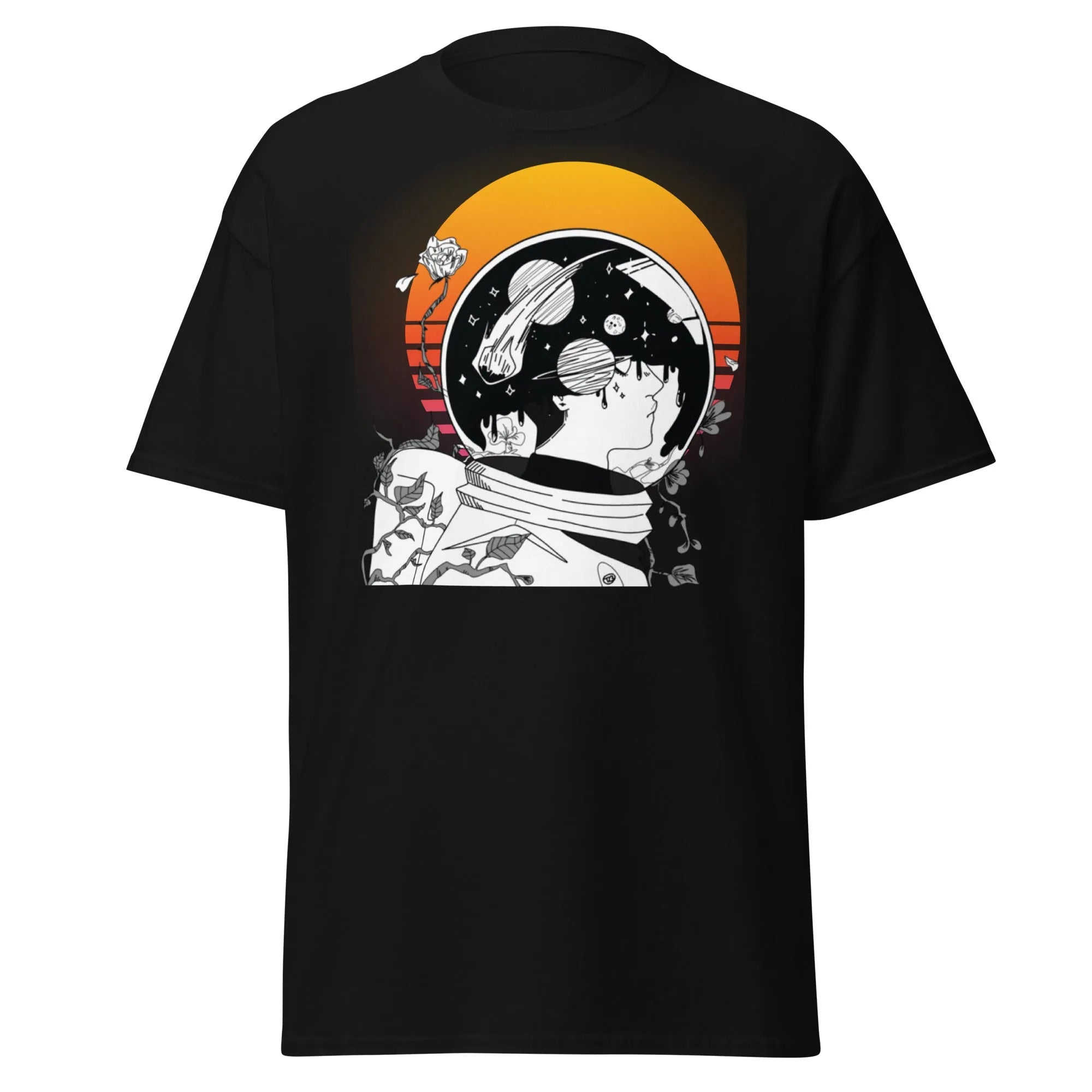 Galactic Consciousness Mens Graphic Space Tee - Kicks Shoelaces