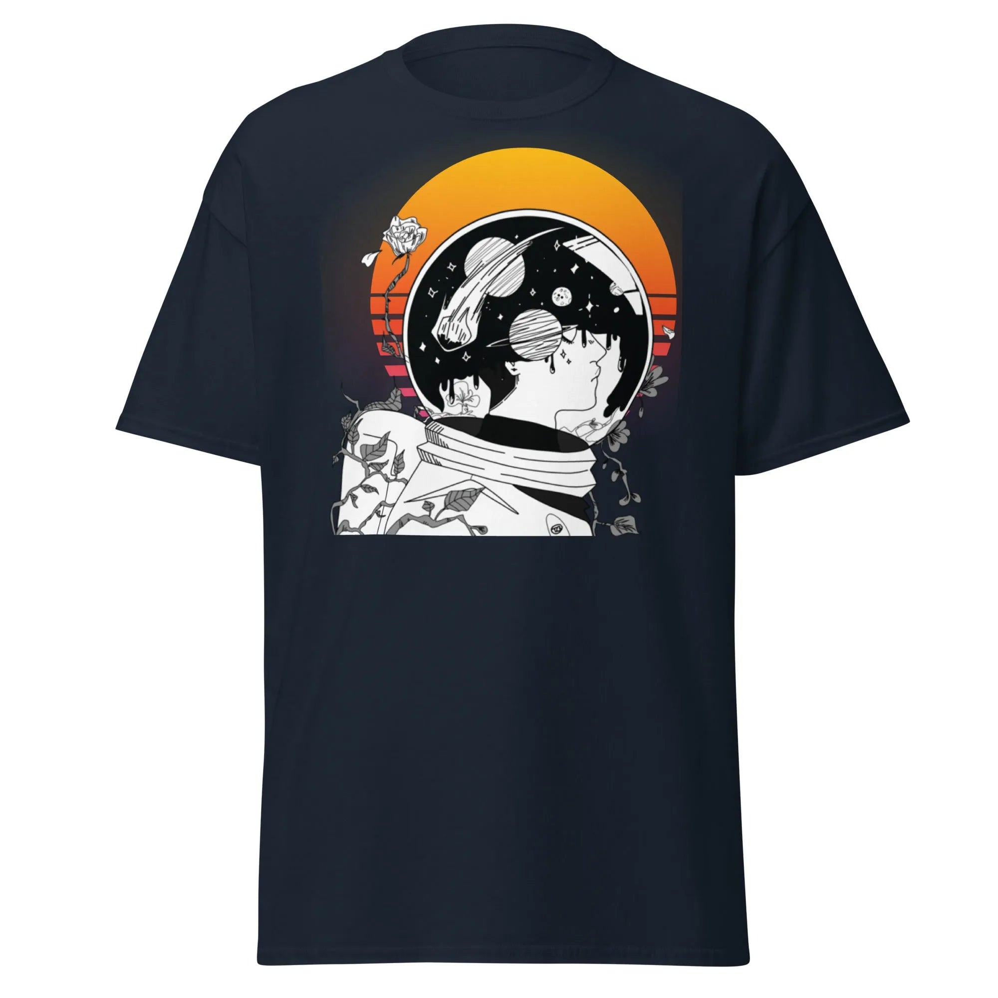 Galactic Consciousness Mens Graphic Space Tee - Kicks Shoelaces