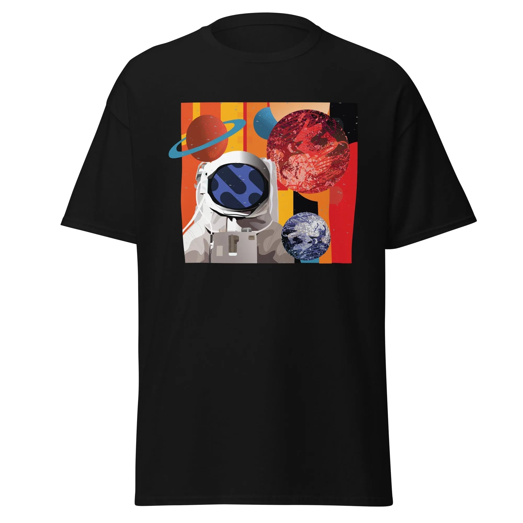 Galactic Explorer Mens Graphic Space Tee - Kicks Shoelaces