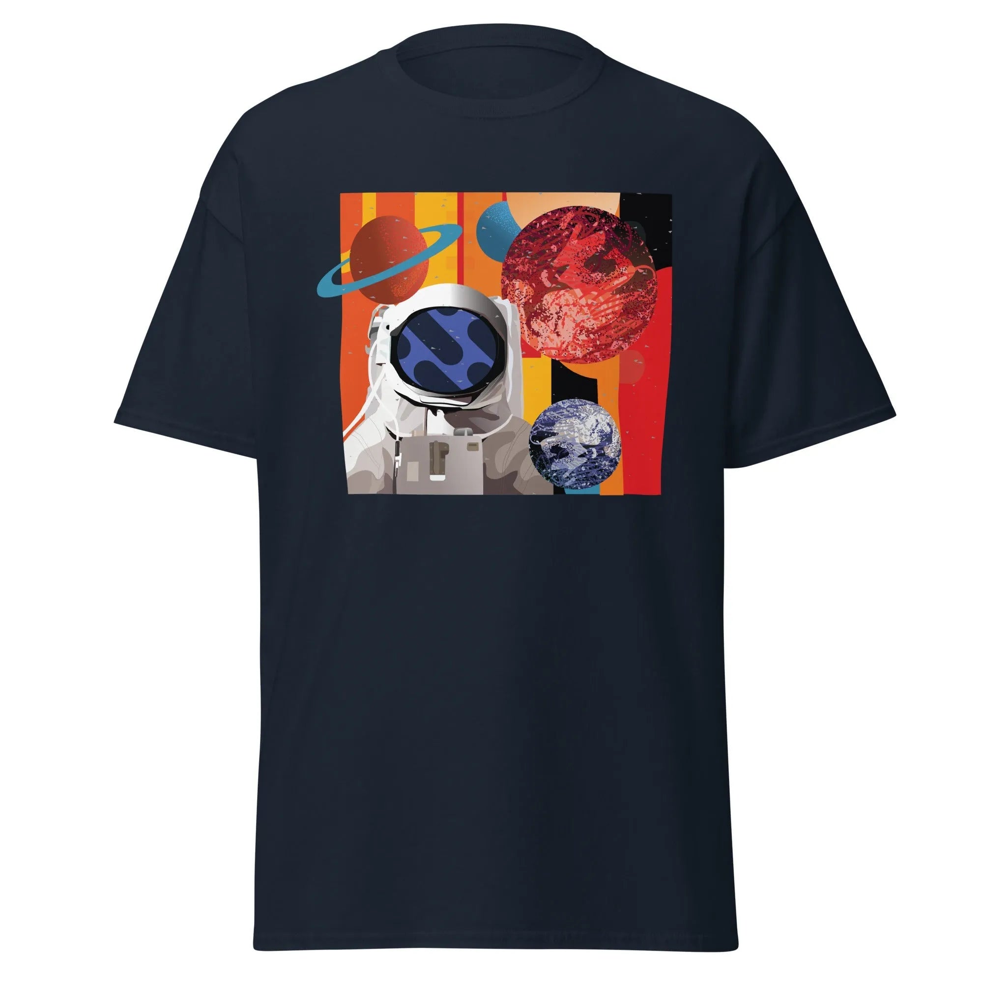 Galactic Explorer Mens Graphic Space Tee - Kicks Shoelaces