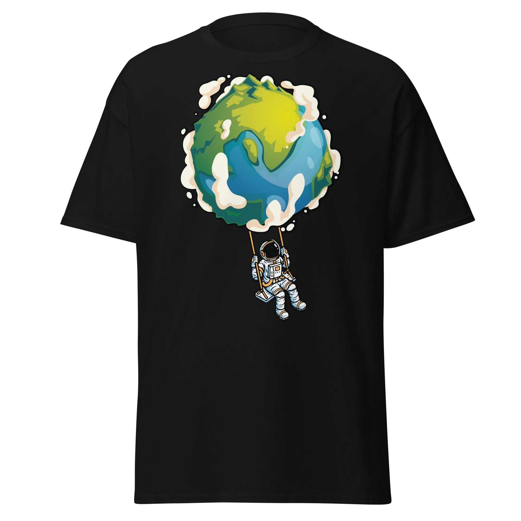 Galactic Voyager Mens Graphic Space Tee - Kicks Shoelaces