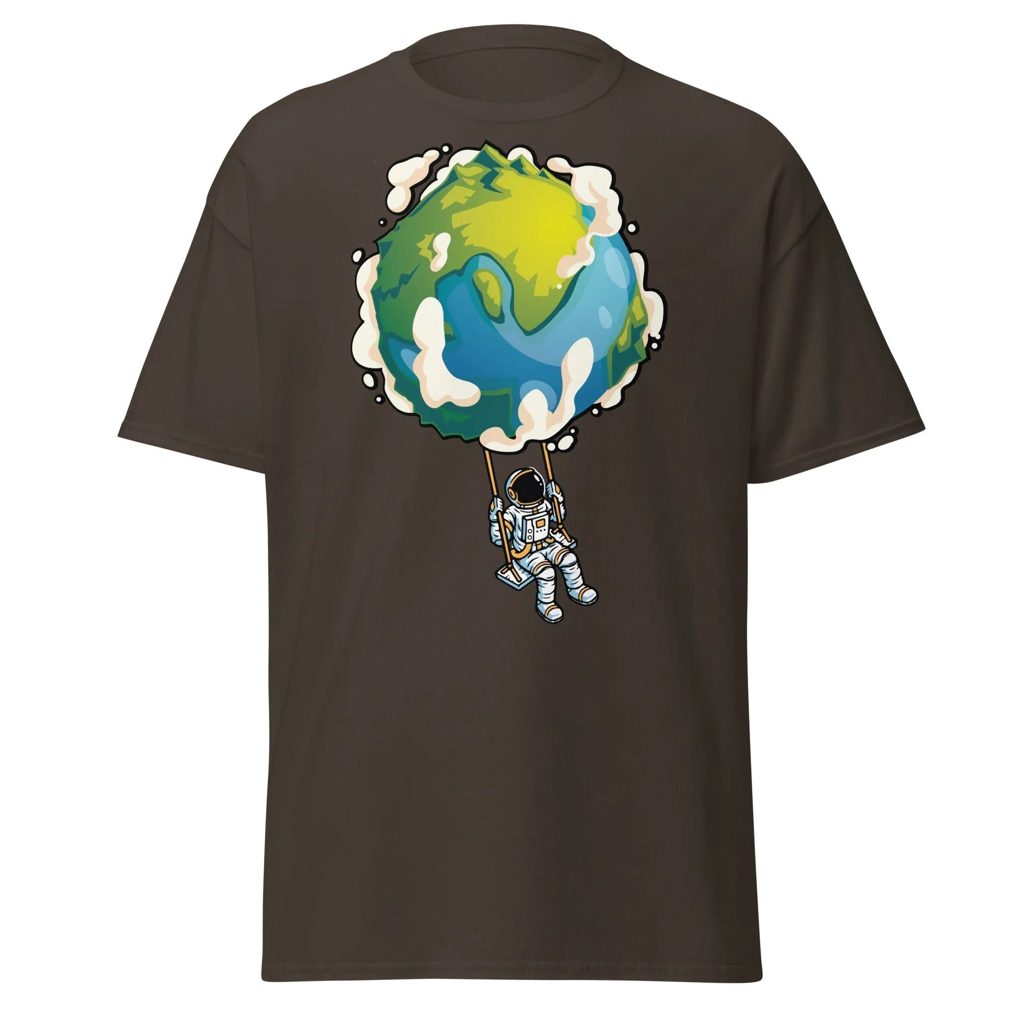 Galactic Voyager Mens Graphic Space Tee - Kicks Shoelaces