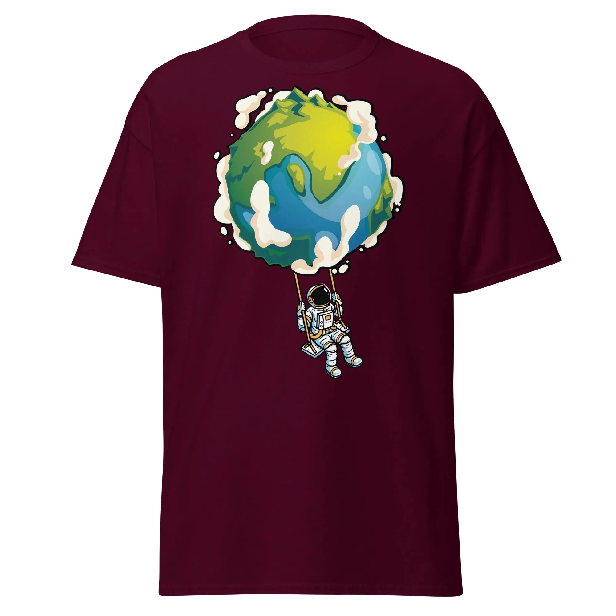 Galactic Voyager Mens Graphic Space Tee - Kicks Shoelaces