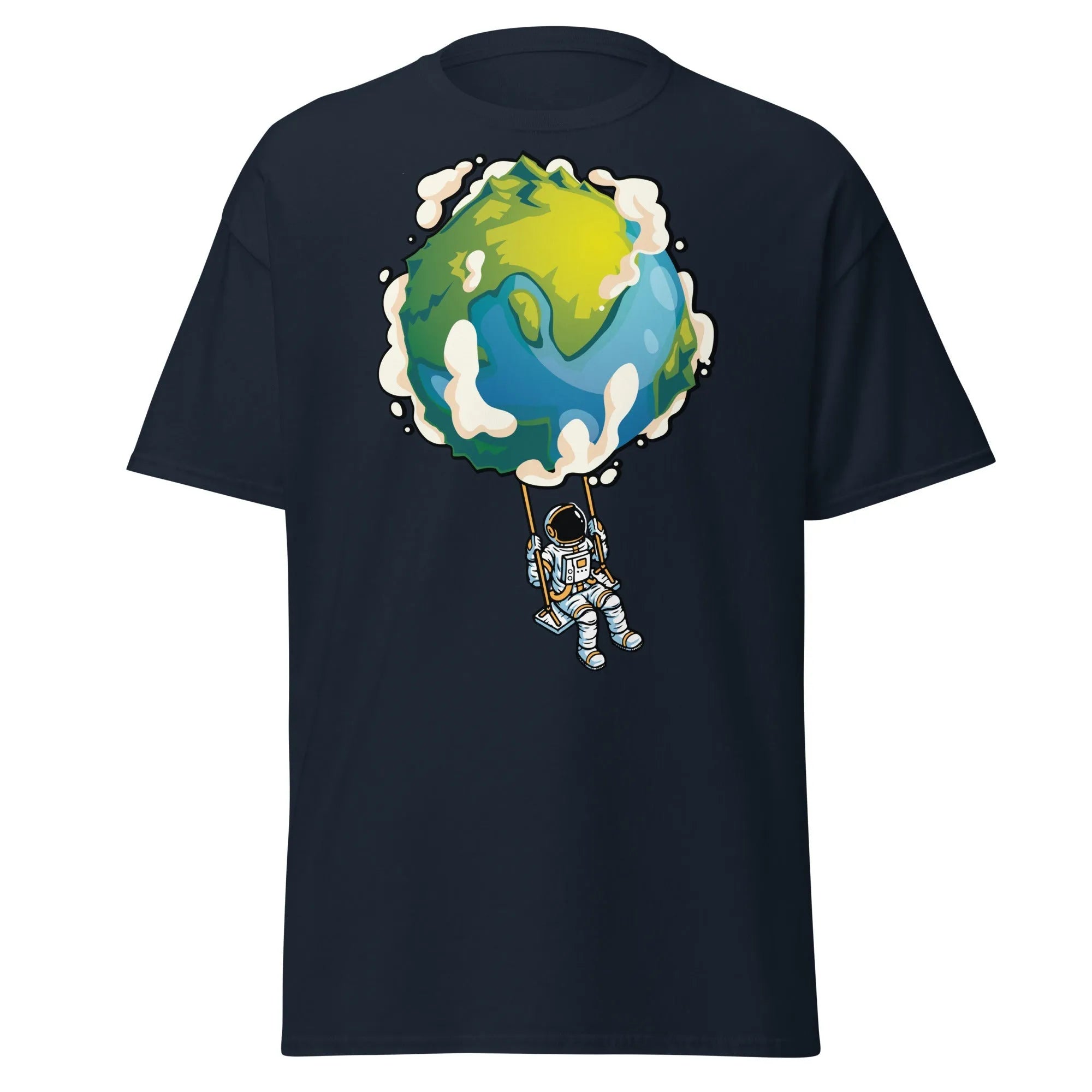 Galactic Voyager Mens Graphic Space Tee - Kicks Shoelaces