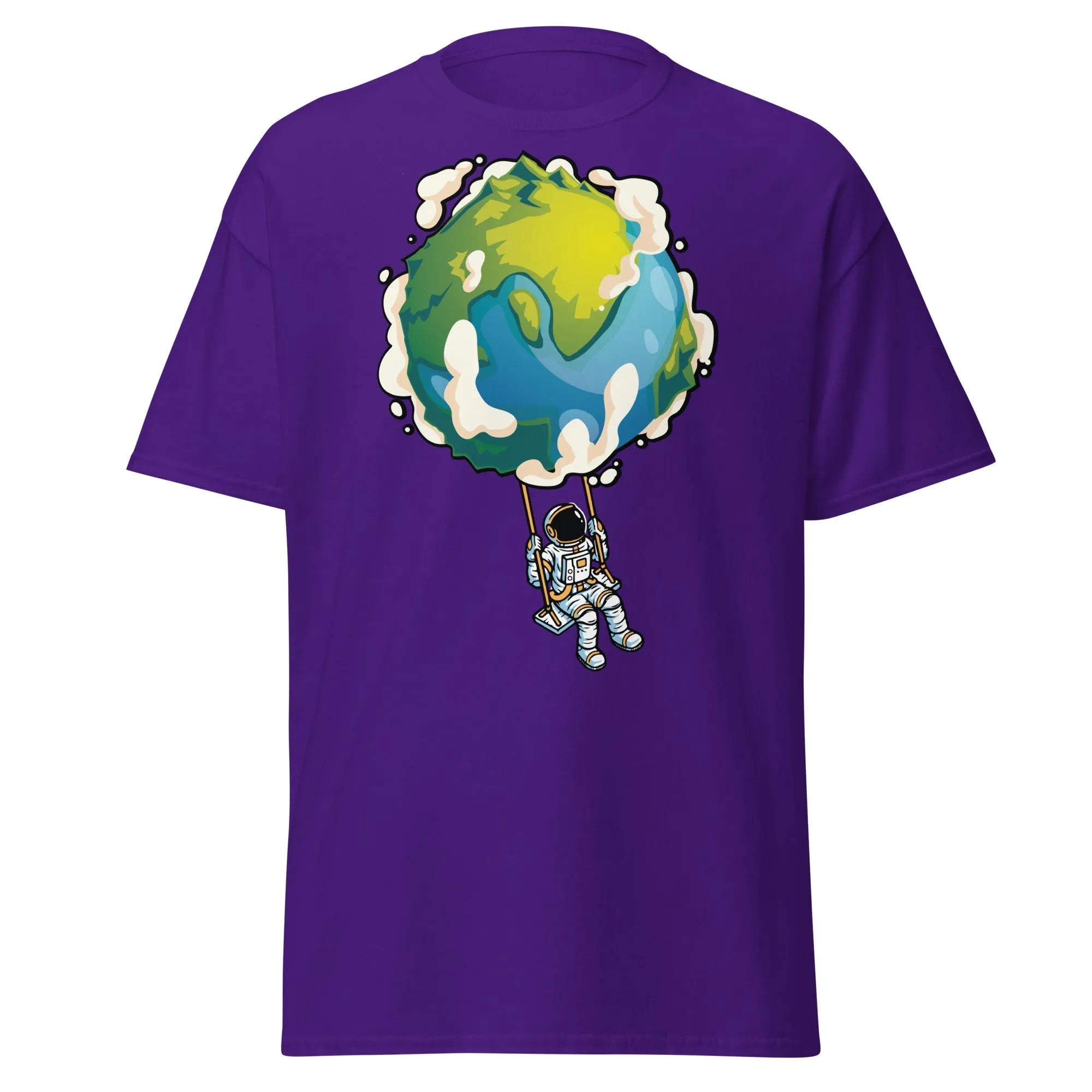 Galactic Voyager Mens Graphic Space Tee - Kicks Shoelaces
