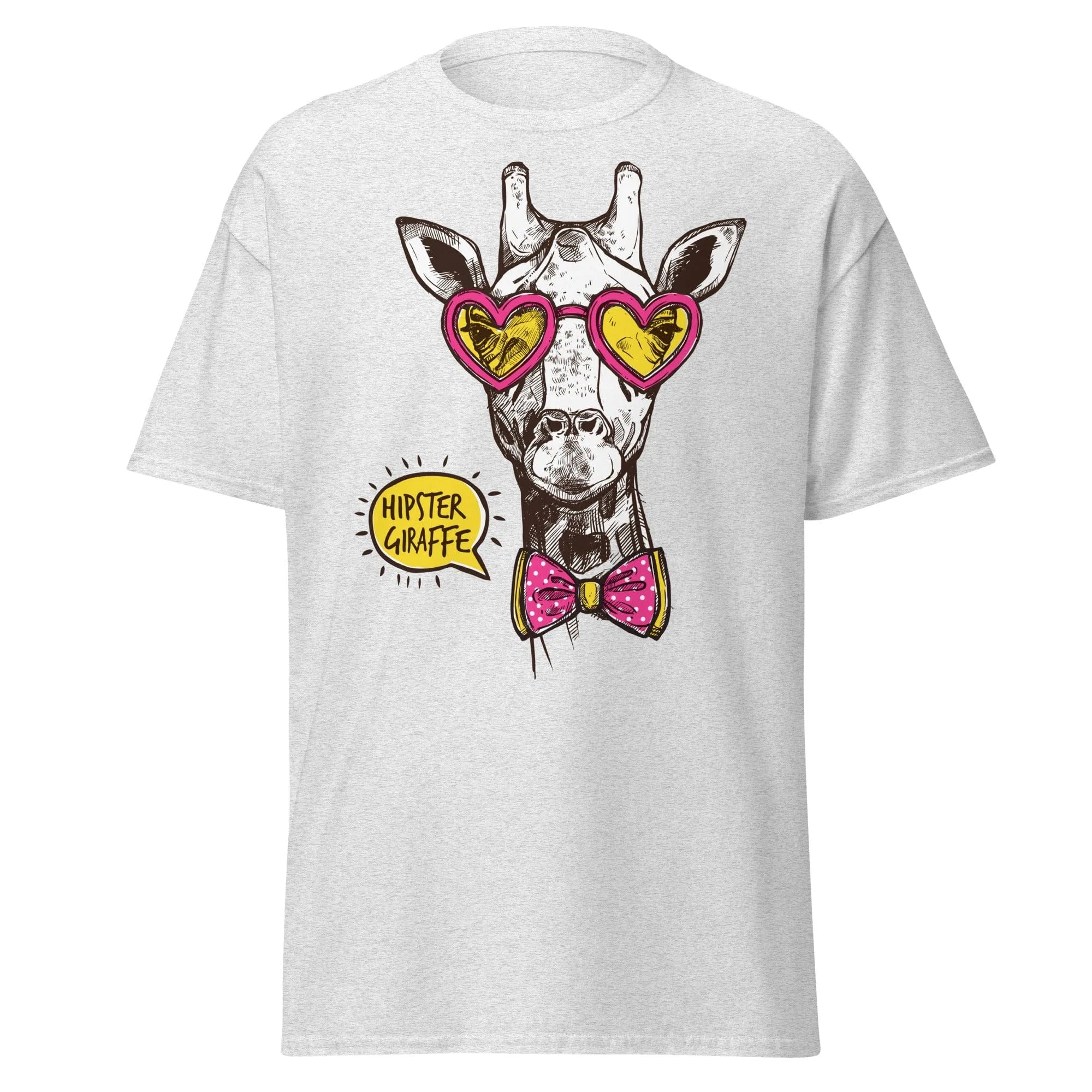 Hipster Giraffe Mens Graphic Tee - Kicks Shoelaces