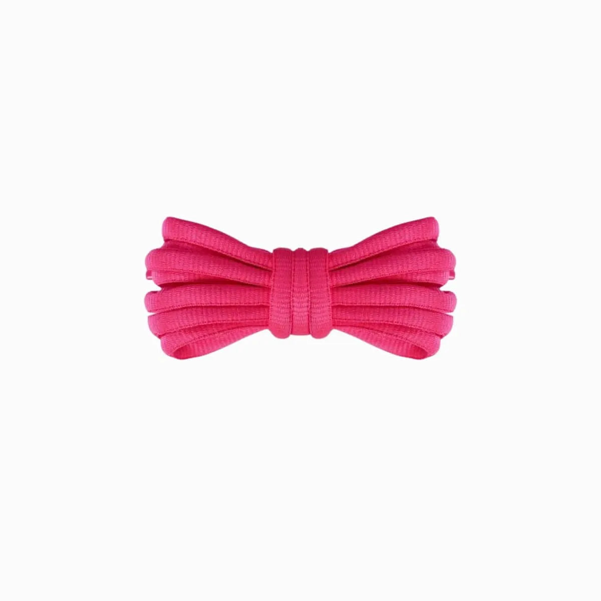 Hot pink Nike Vapor 12 tennis shoe replacement laces, oval laces by Kicks Shoelaces.