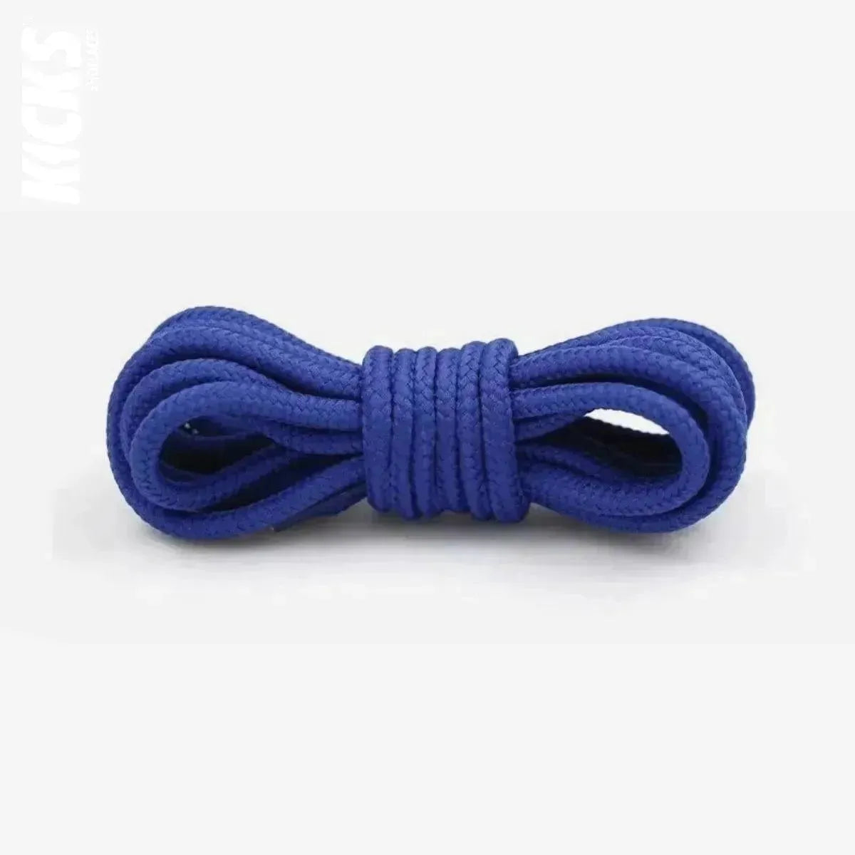 Royal blue replacement laces for Jordan 13 sneakers, round shoelaces by Kicks Shoelaces