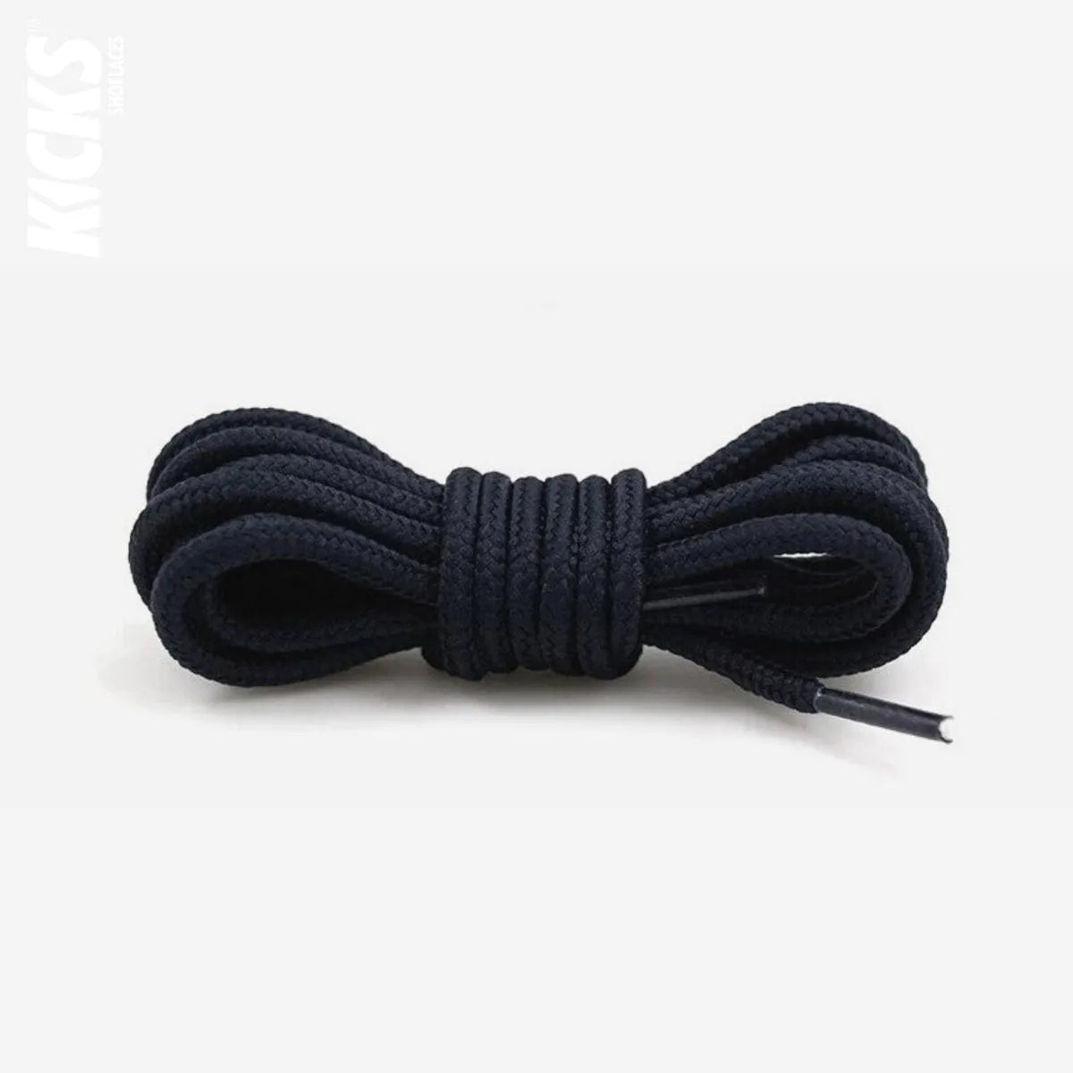 Dark blue round replacement laces for Nike Air Jordan 9 shoes and sneakers by Kicks Shoelaces
