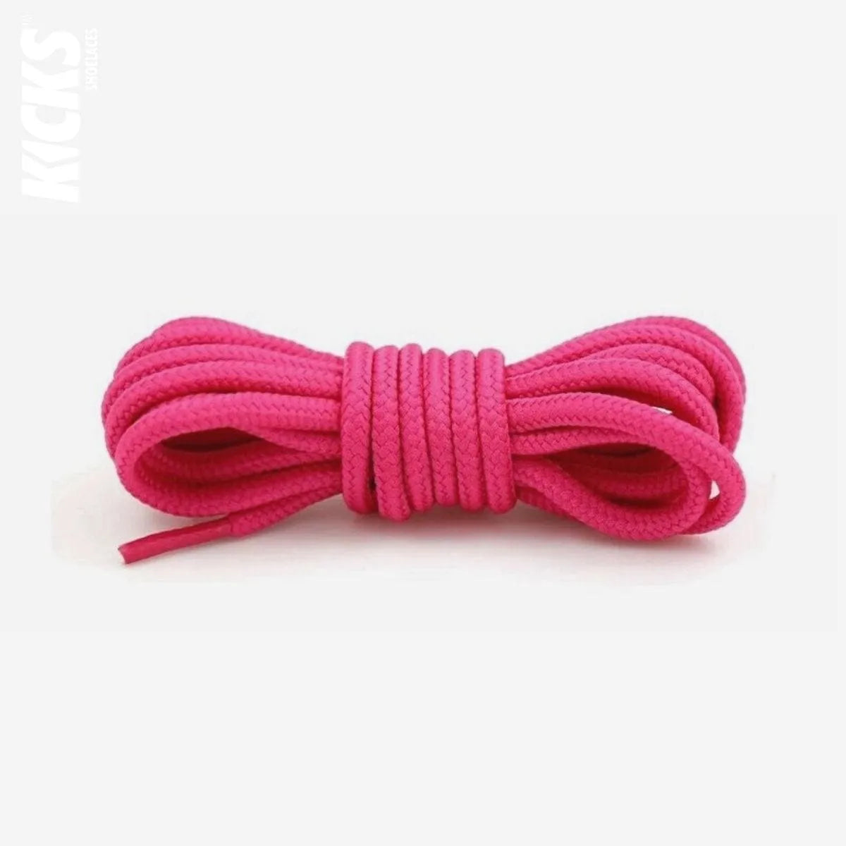 Rose pink round replacement laces for Nike Air Jordan 9 shoes and sneakers by Kicks Shoelaces