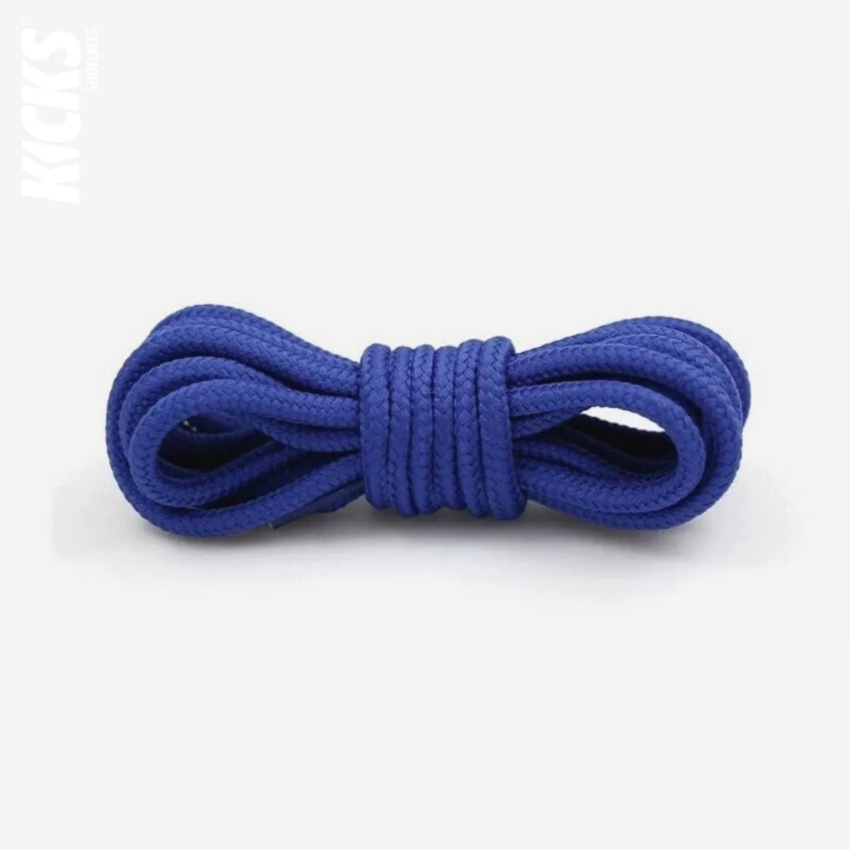 Royal blue round replacement laces for Nike Air Jordan 9 shoes and sneakers by Kicks Shoelaces