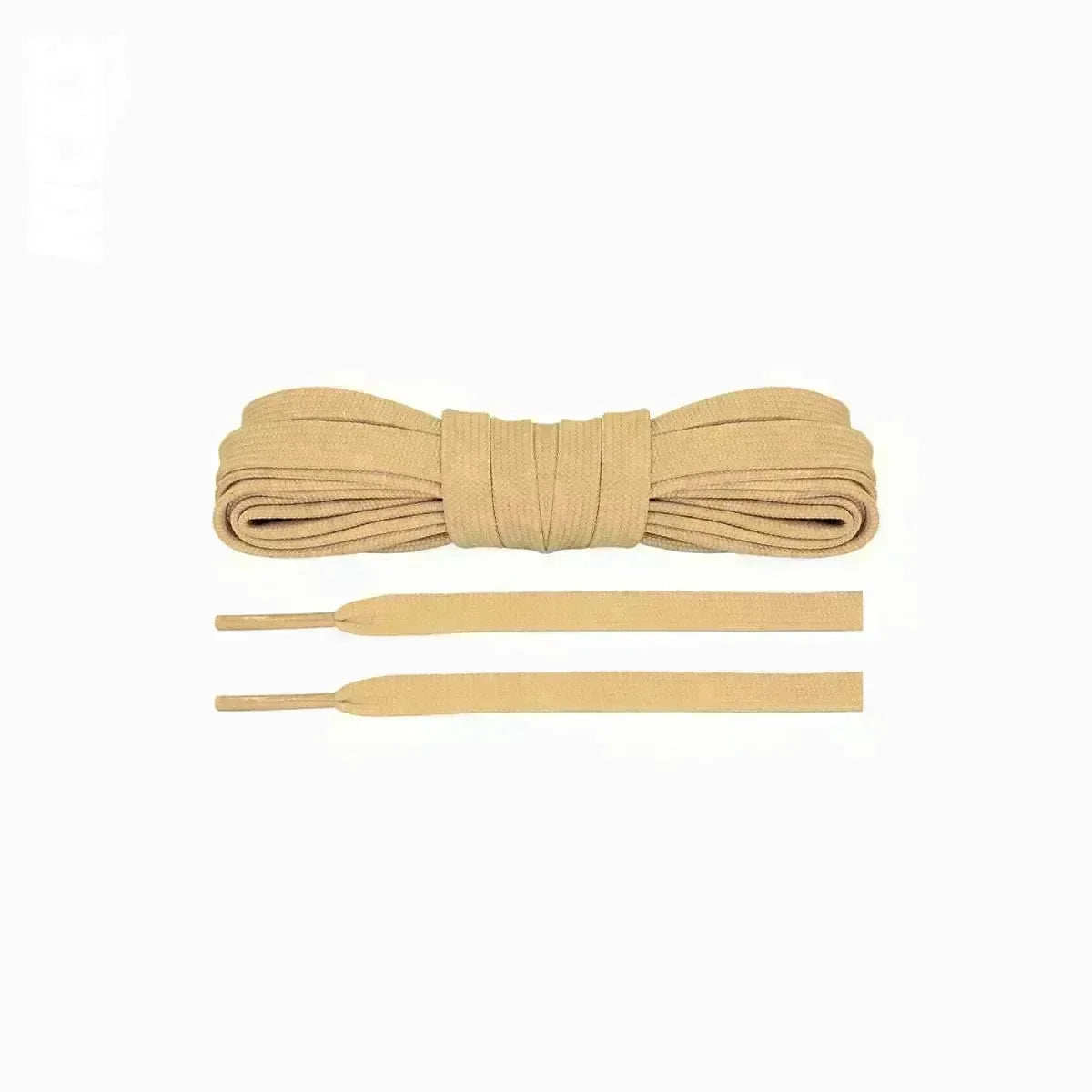 Khaki Jordan 1 replacement laces, premium flat shoelaces designed for a stylish fit and authentic look by Kicks Shoelaces.