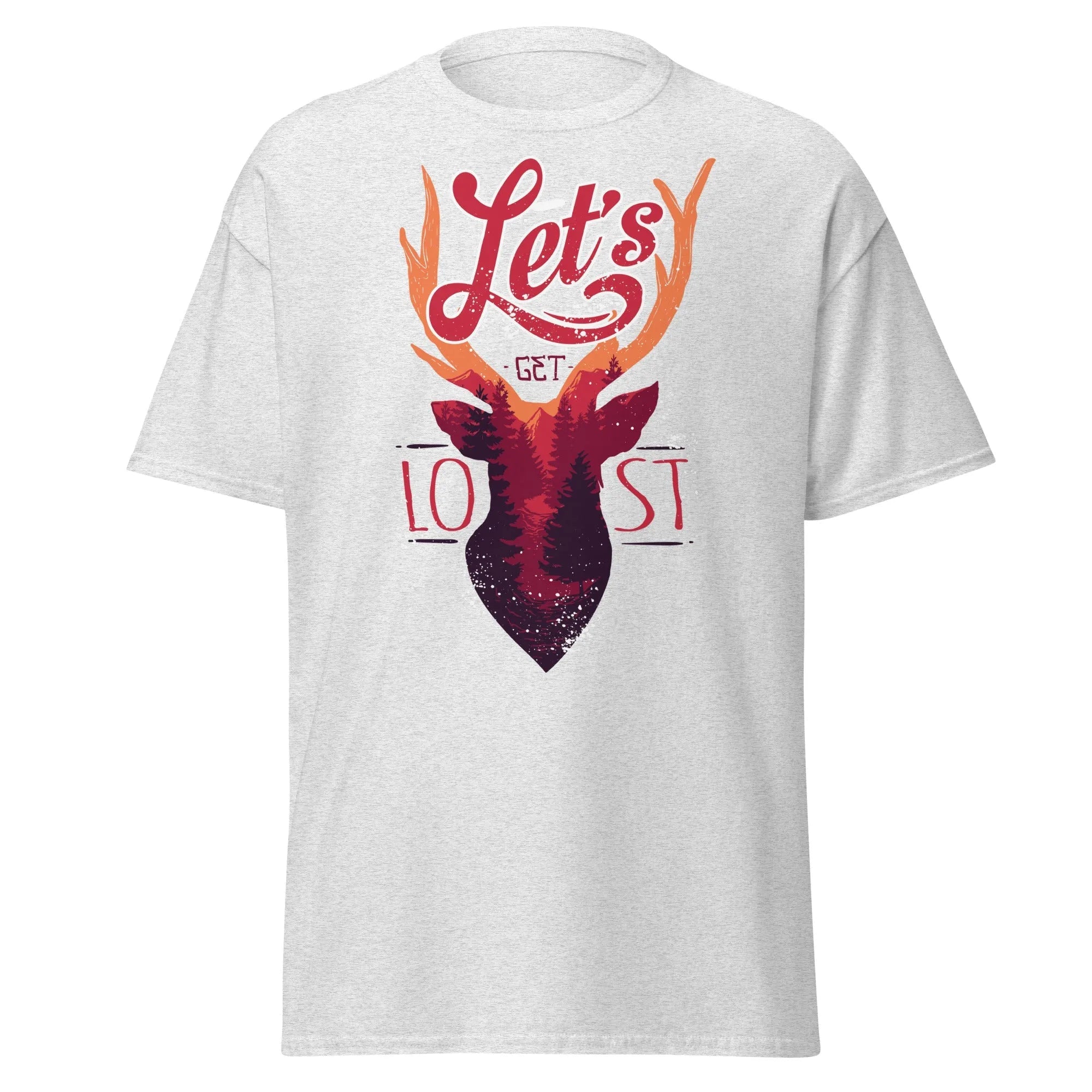 Lets Get Lost Mens Graphic Tee - Kicks Shoelaces