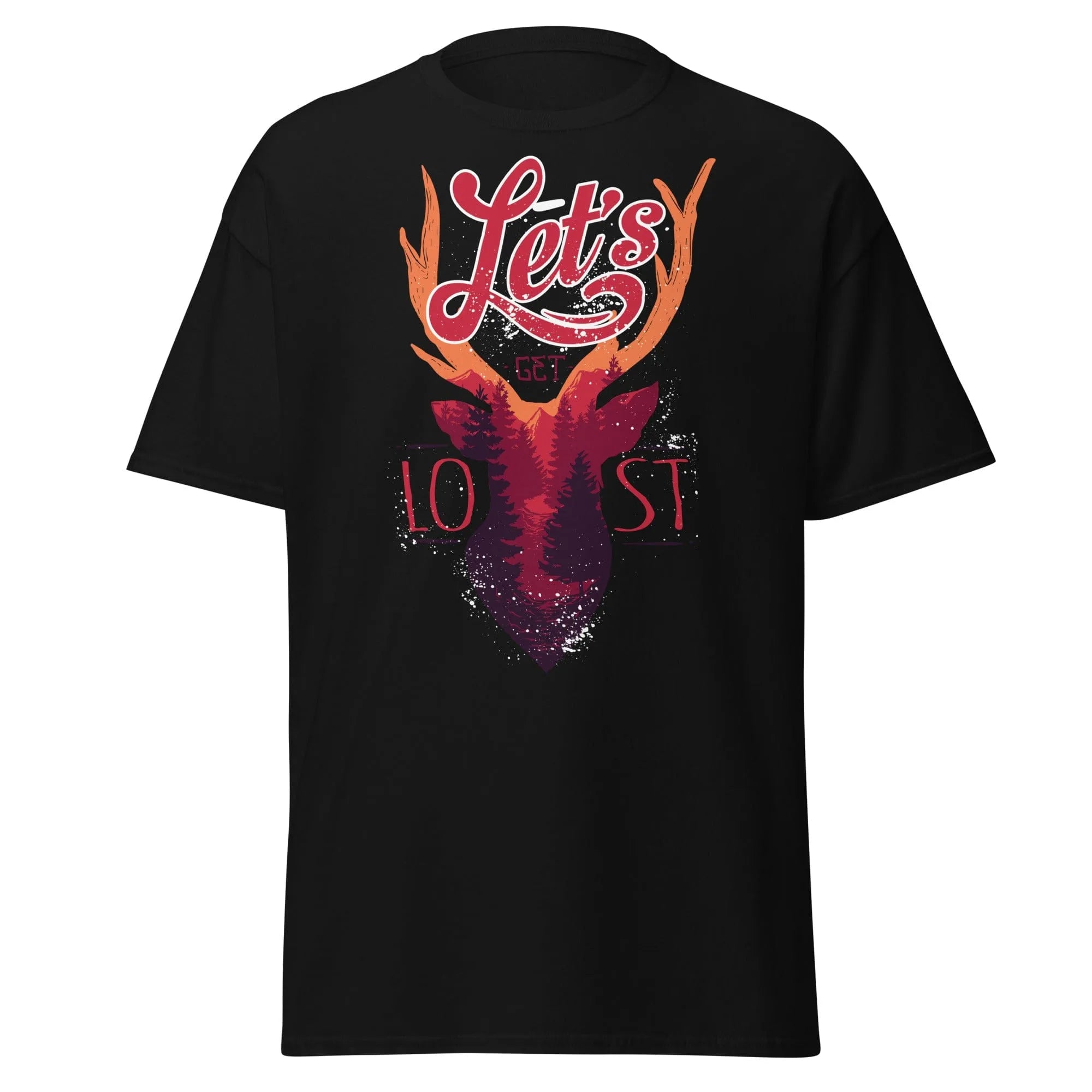 Lets Get Lost Mens Graphic Tee - Kicks Shoelaces