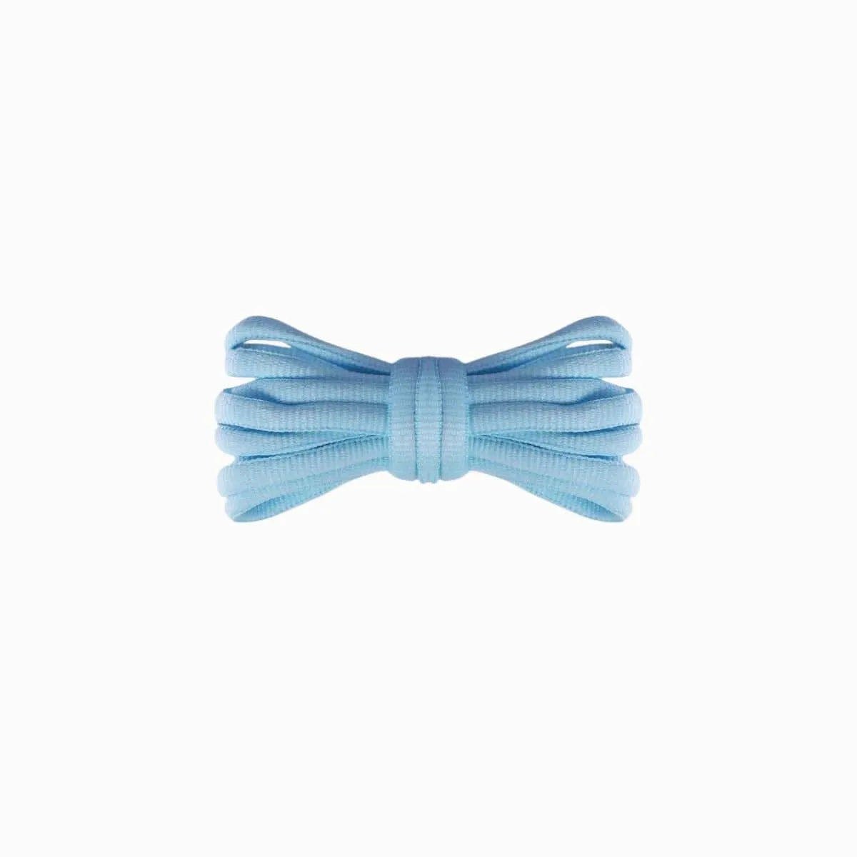 Light blue Brooks Ghost Max 2 replacement laces, oval laces by Kicks Shoelaces.