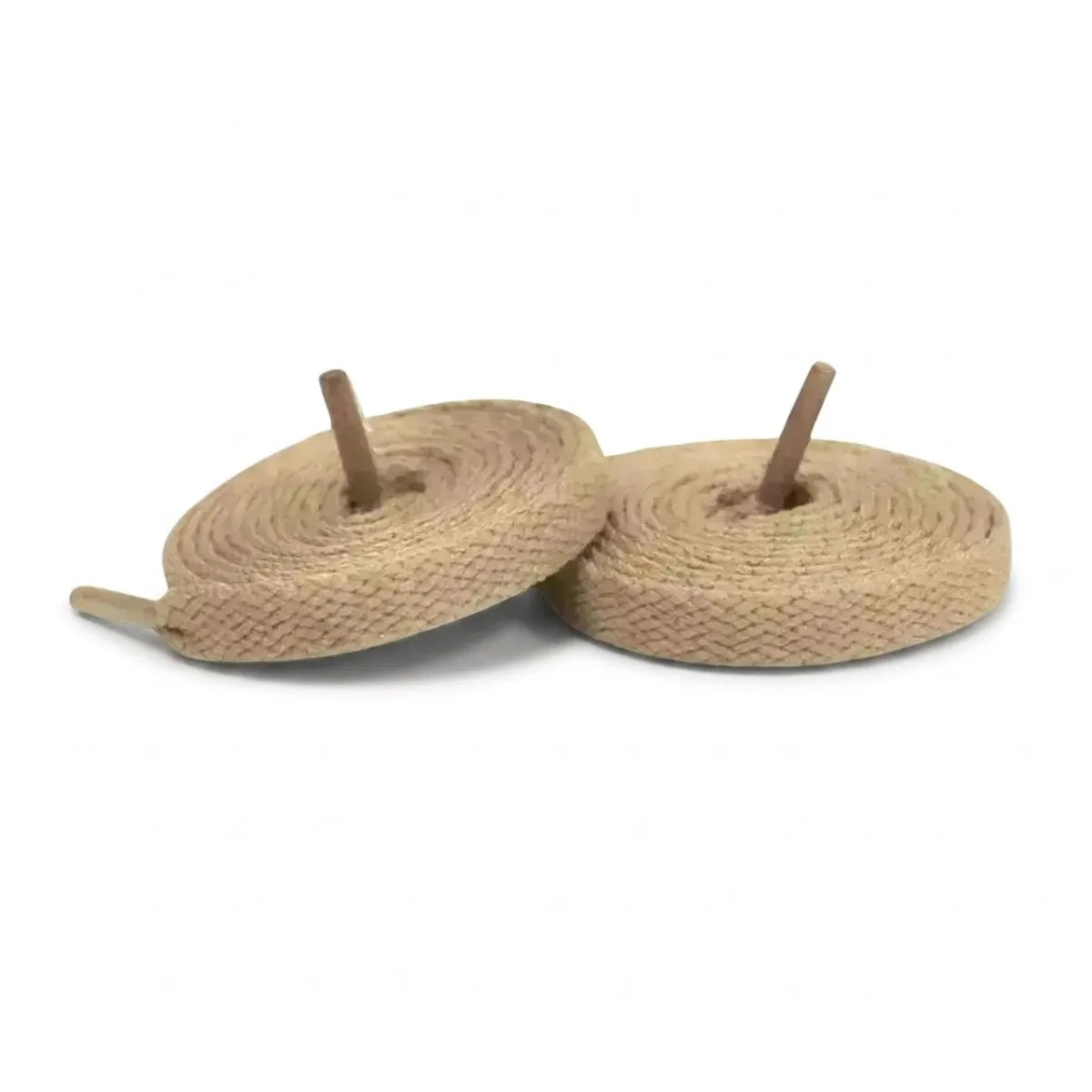 Light brown replacement shoe laces for Adidas VL Court 3.0 skate shoes by Kicks Shoelaces