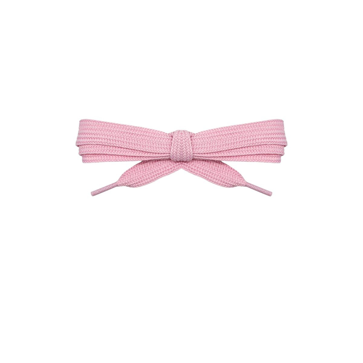 Light pink 15mm wide classic fat shoelaces, thick skate sneaker laces by Kicks Shoelaces