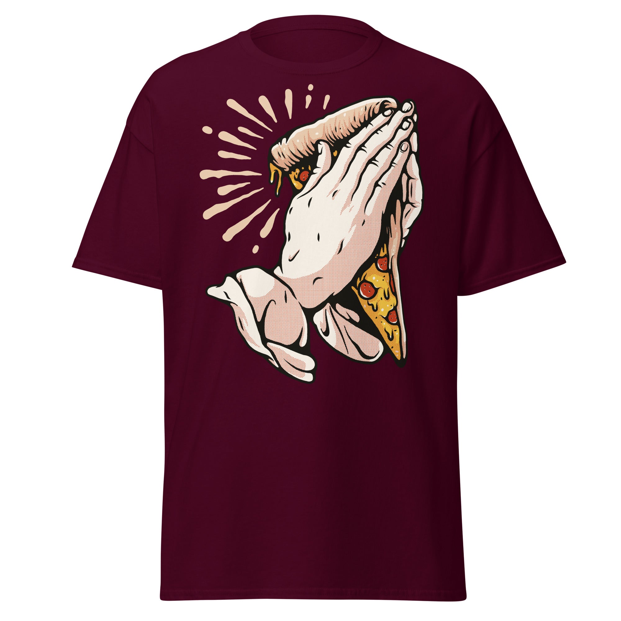 Pray For Pizza Mens Graphic Tee - Kicks Shoelaces