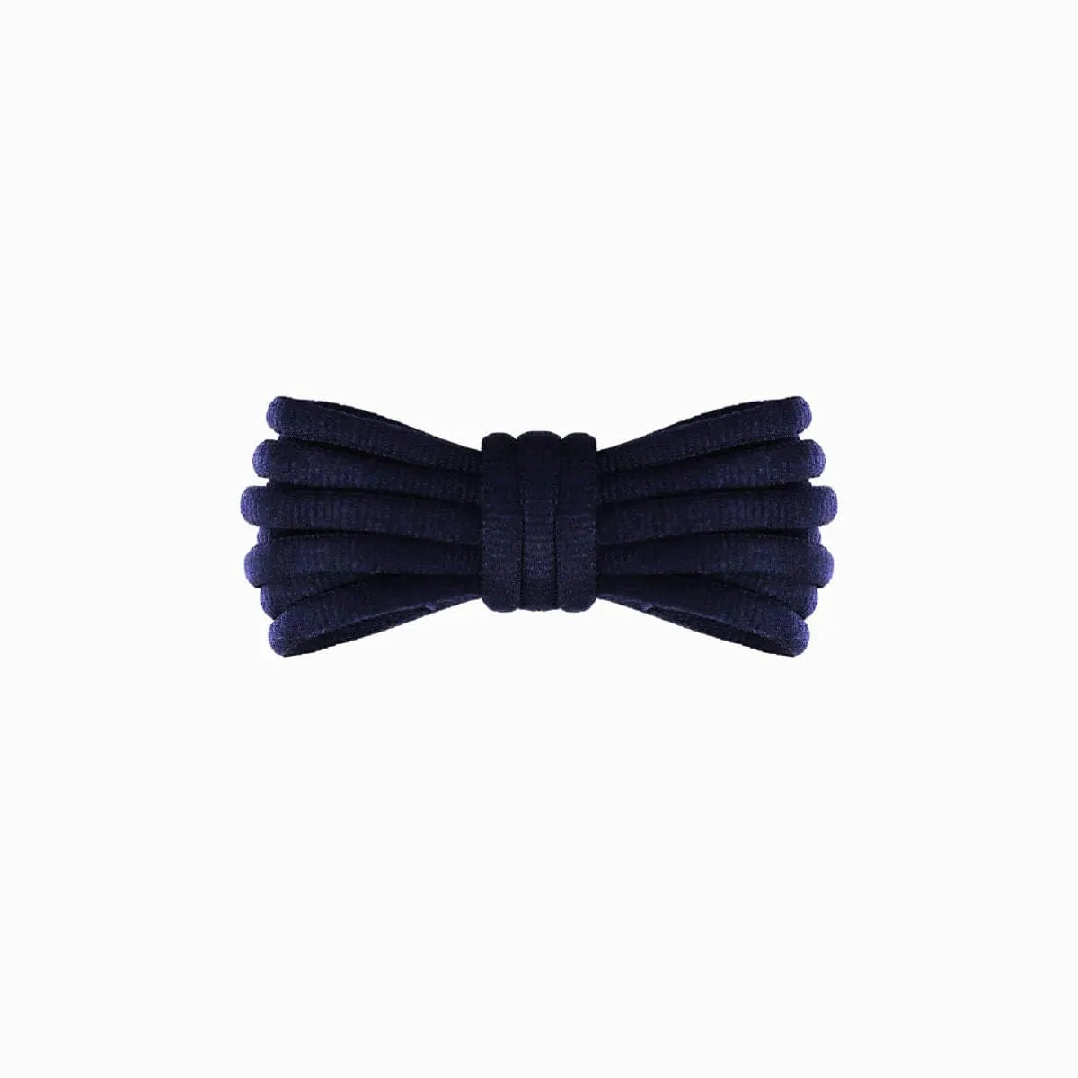 Navy blue Brooks Ghost Max 2 replacement laces, oval laces by Kicks Shoelaces.