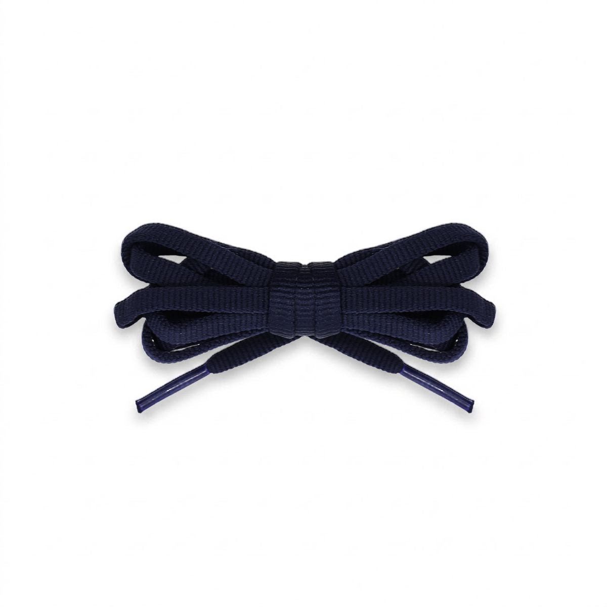 Navy blue replacement shoelaces for Hoka Speedgoat 6 trail running shoes, durable, lightweight laces built for technical terrain by Kicks Shoelaces.