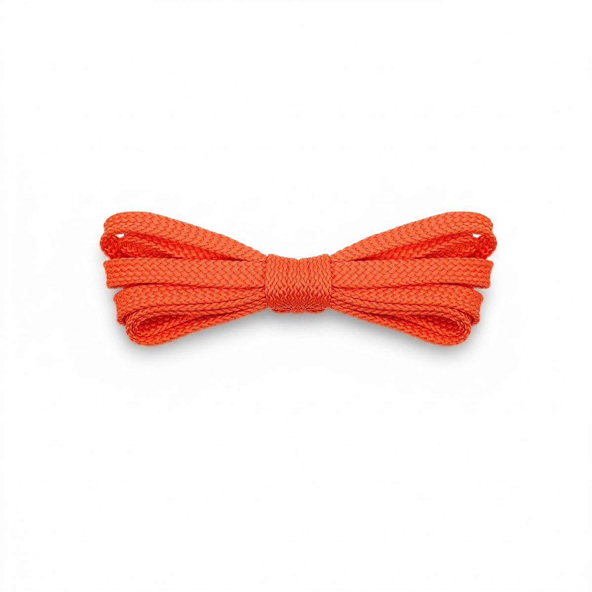 Orange replacement flat laces for New Balance 1500 shoes and sneakers by Kicks Shoelaces