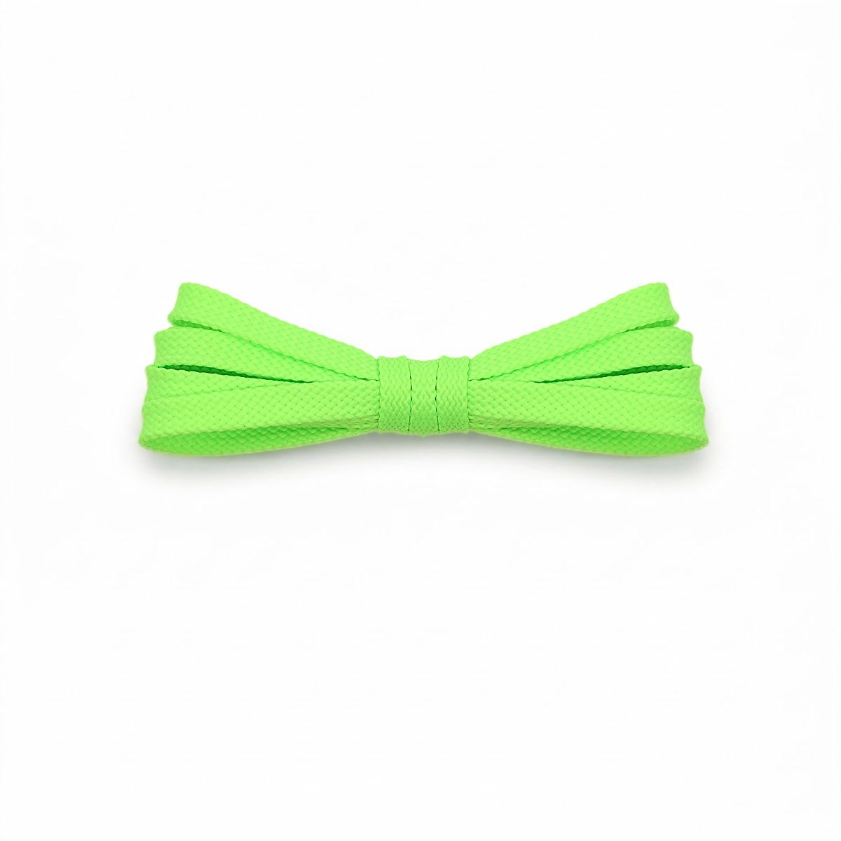 Fluorescent green sneaker laces for New Balance 998 shoes by Kicks Shoelaces