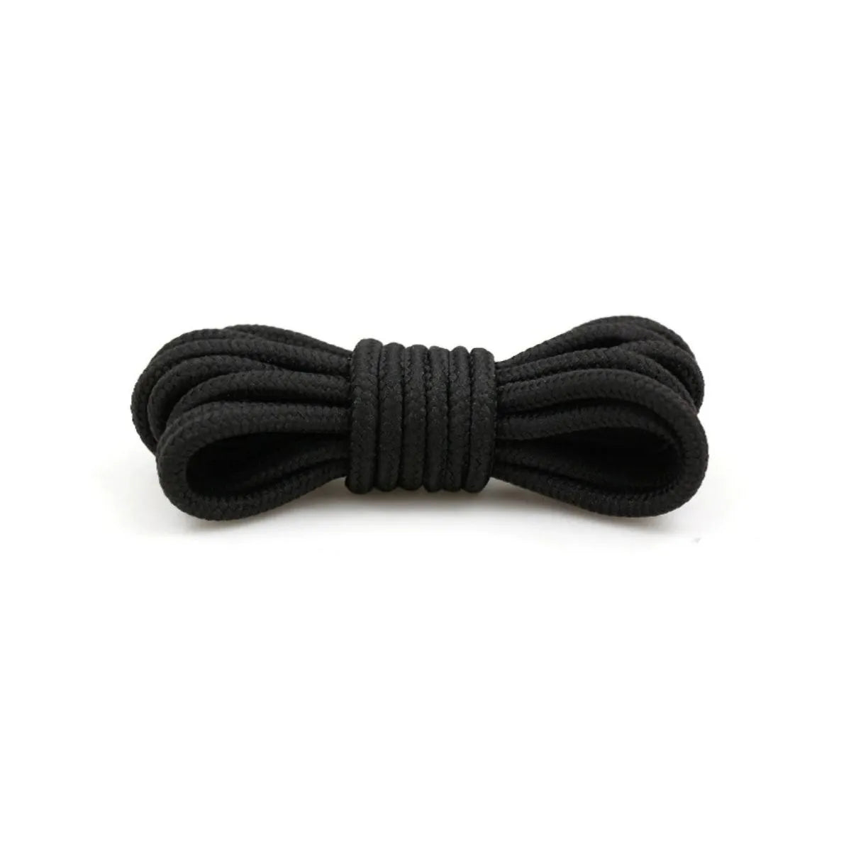 Black replacement laces for Nike golf shoes, round shoelaces by Kicks Shoelaces