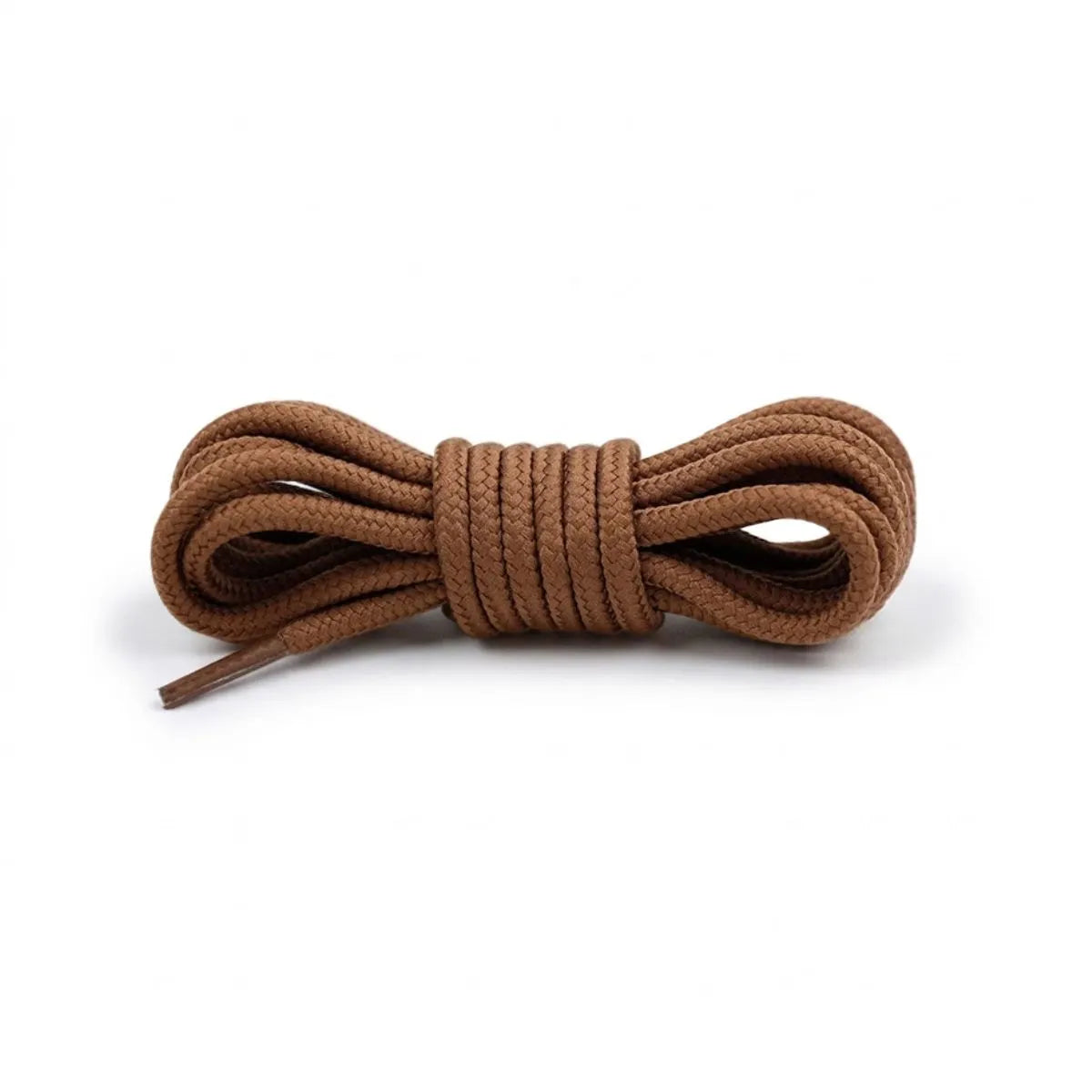 Golden brown replacement laces for Nike golf shoes, round shoelaces by Kicks Shoelaces