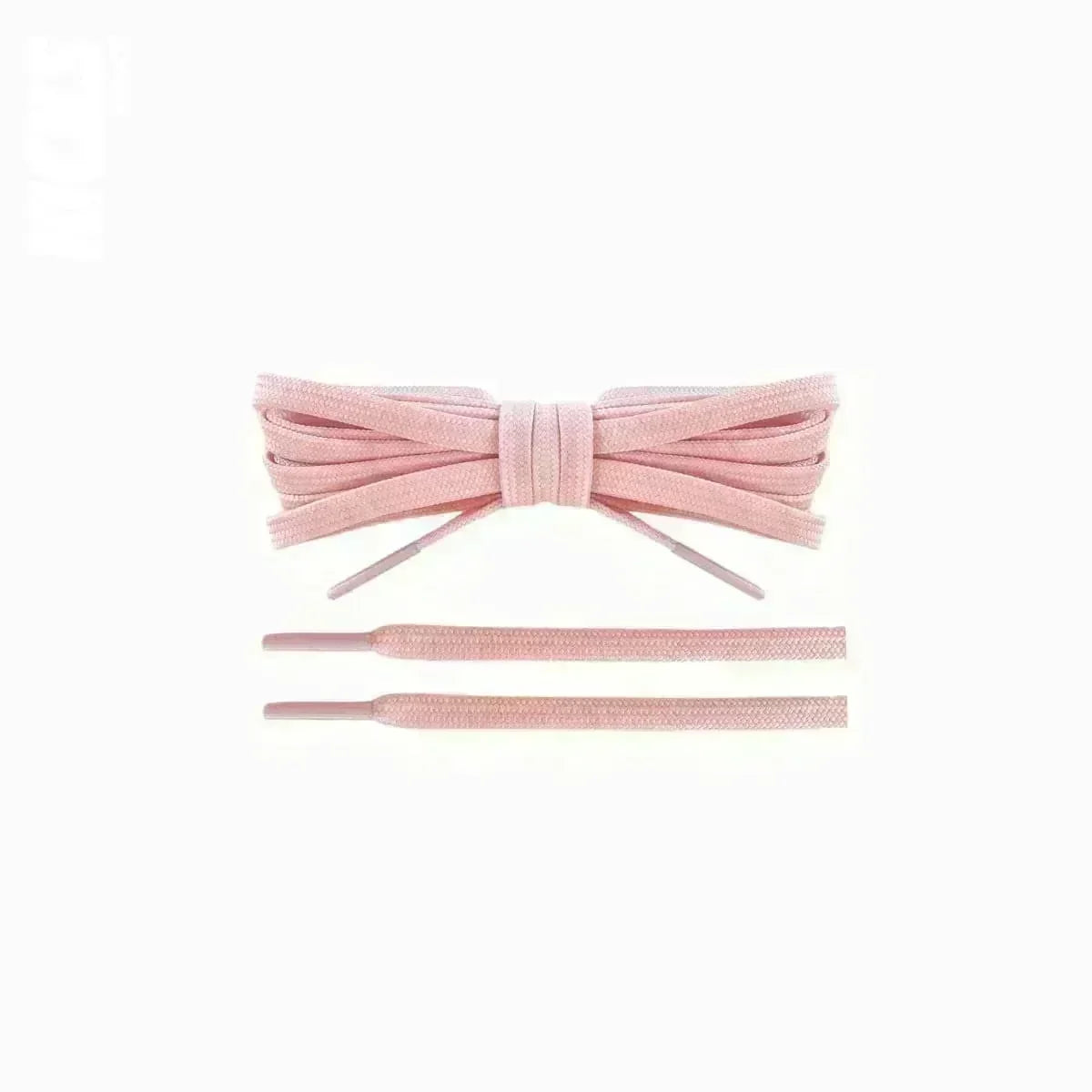 Light pink replacement laces for Nike Phantom Luna II soccer cleats by Kicks Shoelaces.