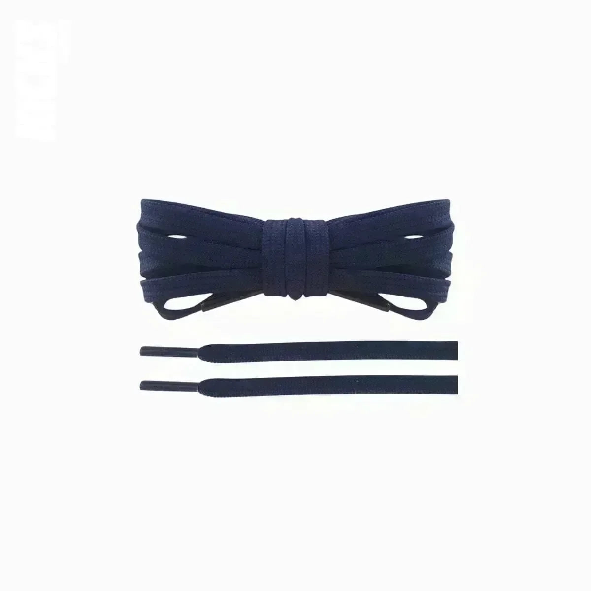 Navy blue replacement laces for Nike Phntm GX II soccer cleats by Kicks Shoelaces.