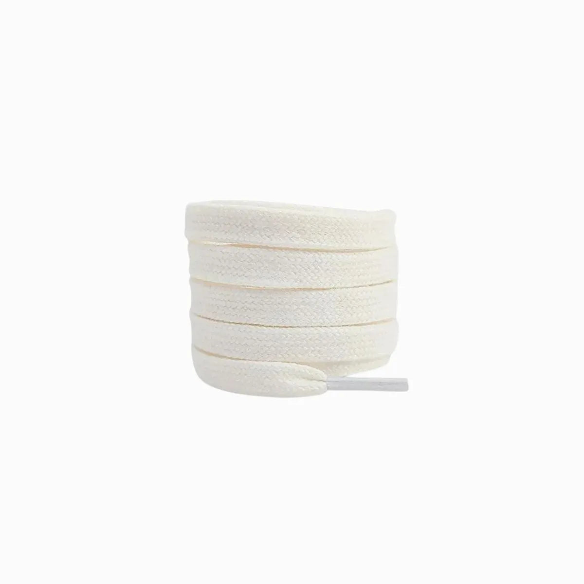 Off white flat replacement laces for New Balance 9060 shoes and sneakers by Kicks Shoelaces