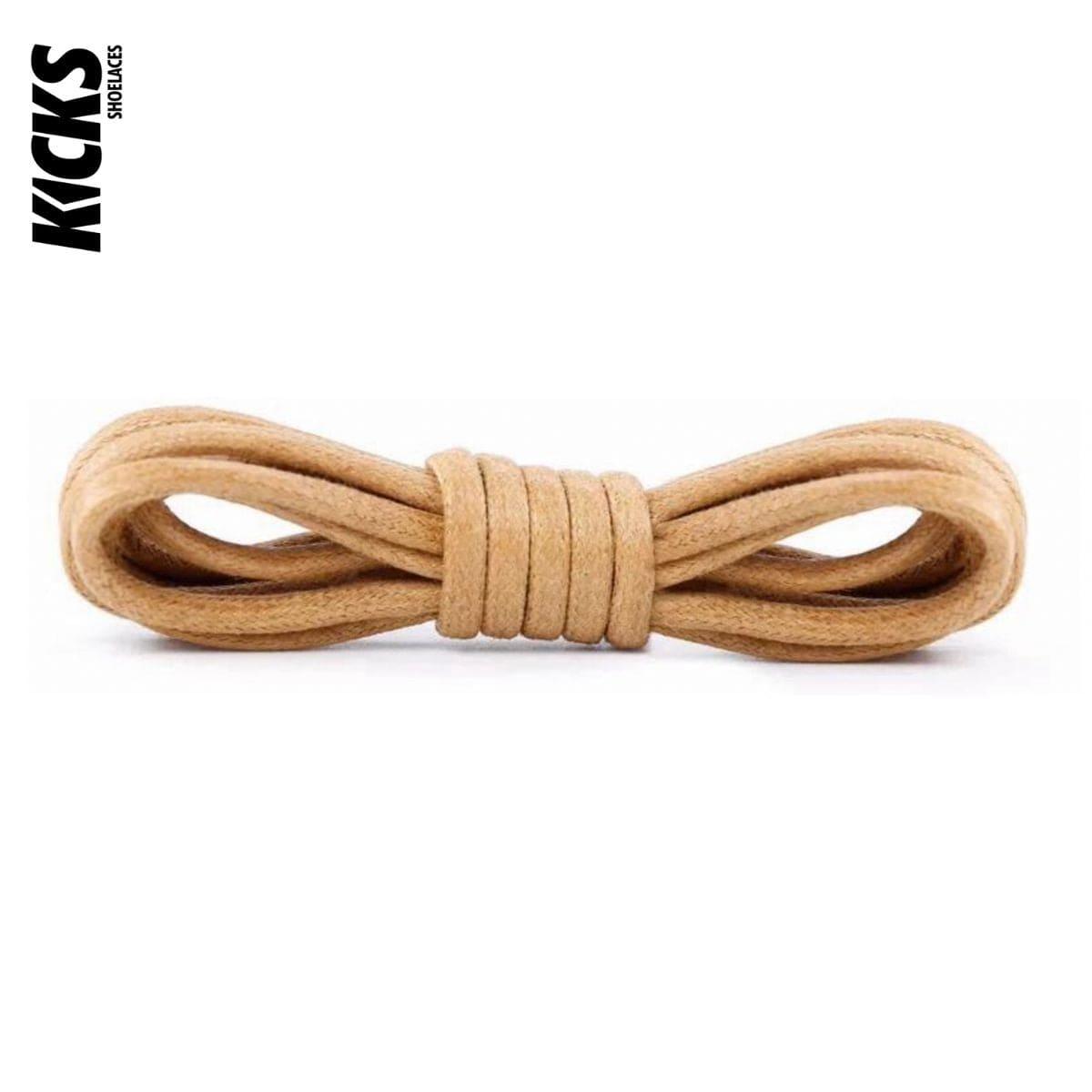 Round Waxed Shoelaces - Kicks Shoelaces