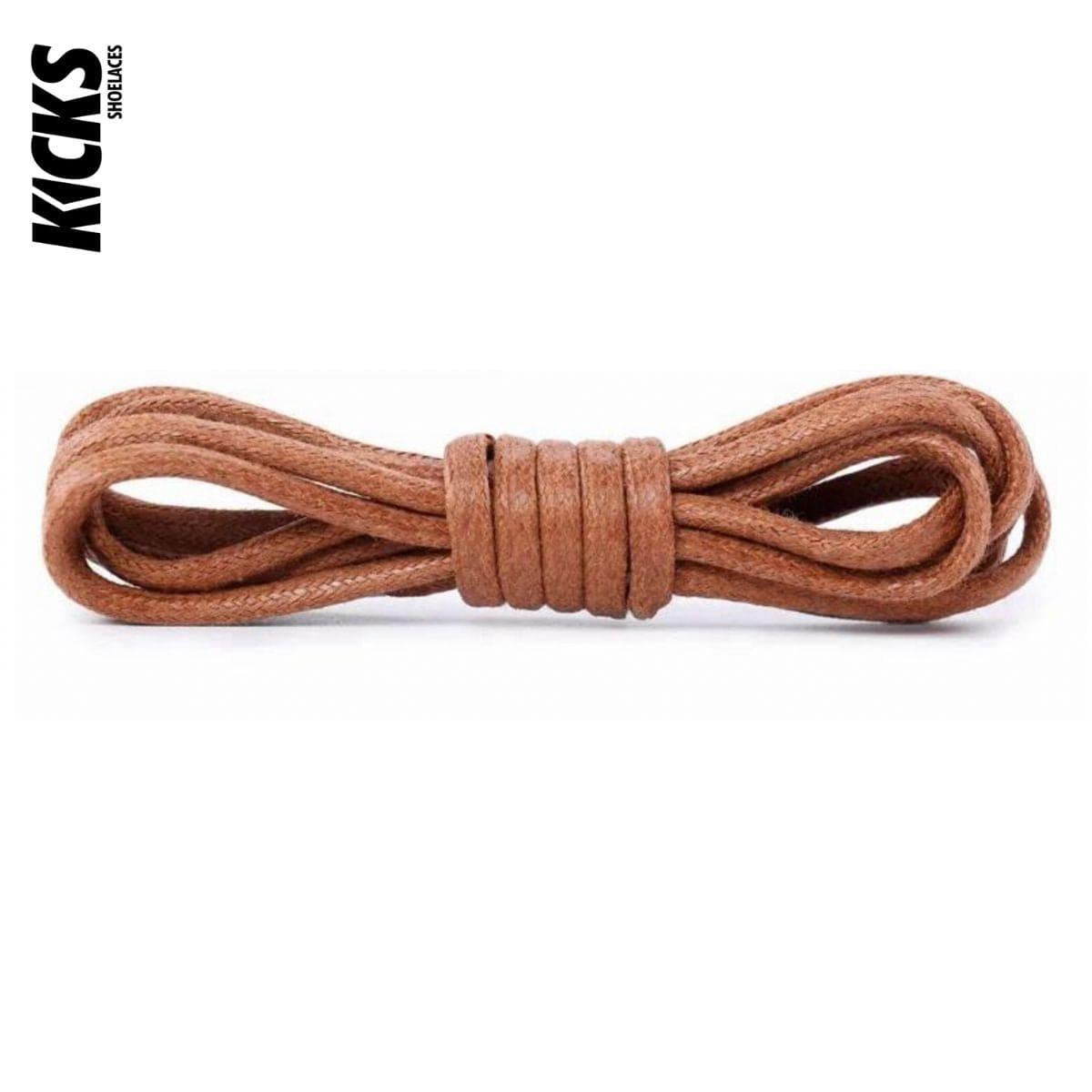 Round Waxed Shoelaces - Kicks Shoelaces