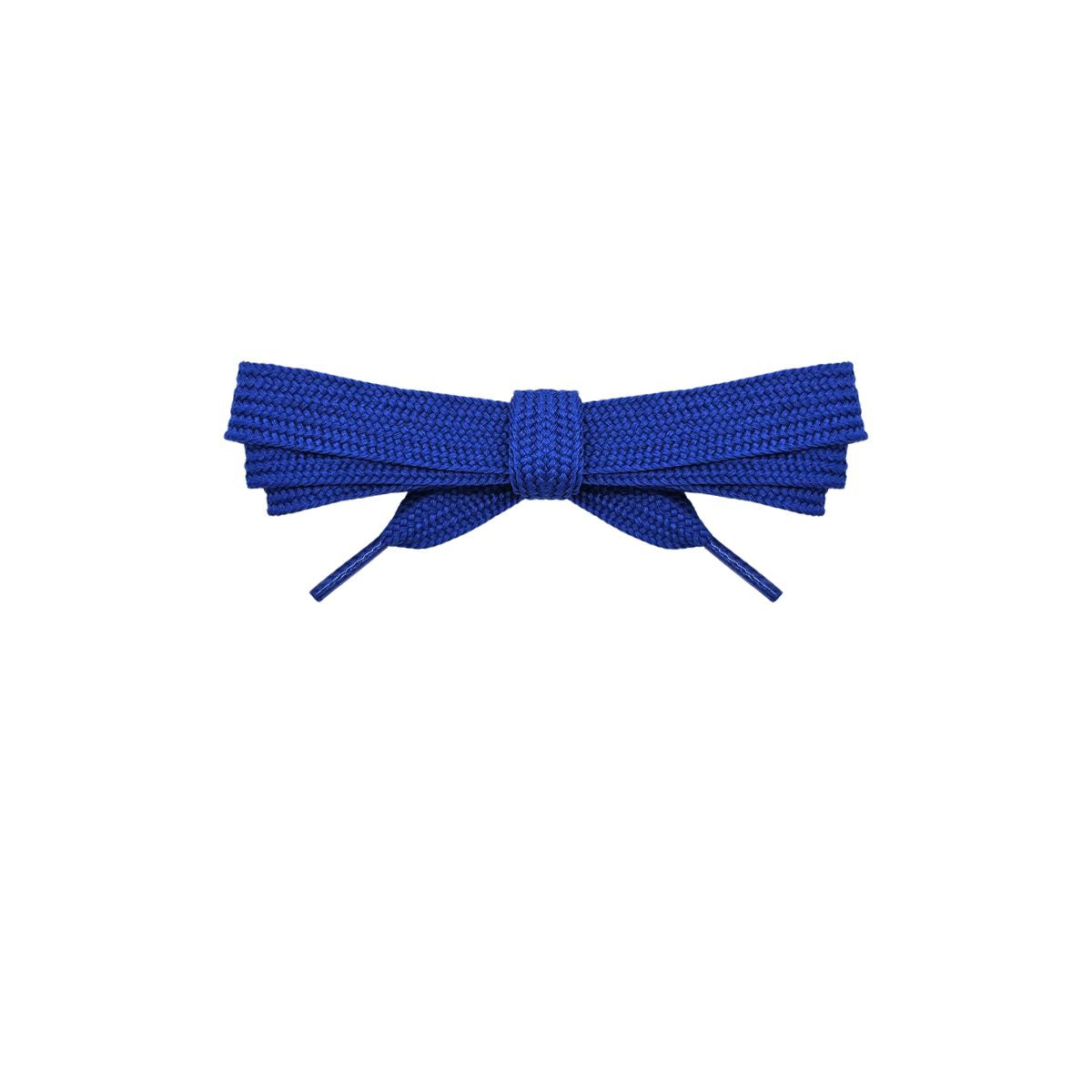 Royal blue 15mm wide classic fat shoelaces, thick skate sneaker laces by Kicks Shoelaces