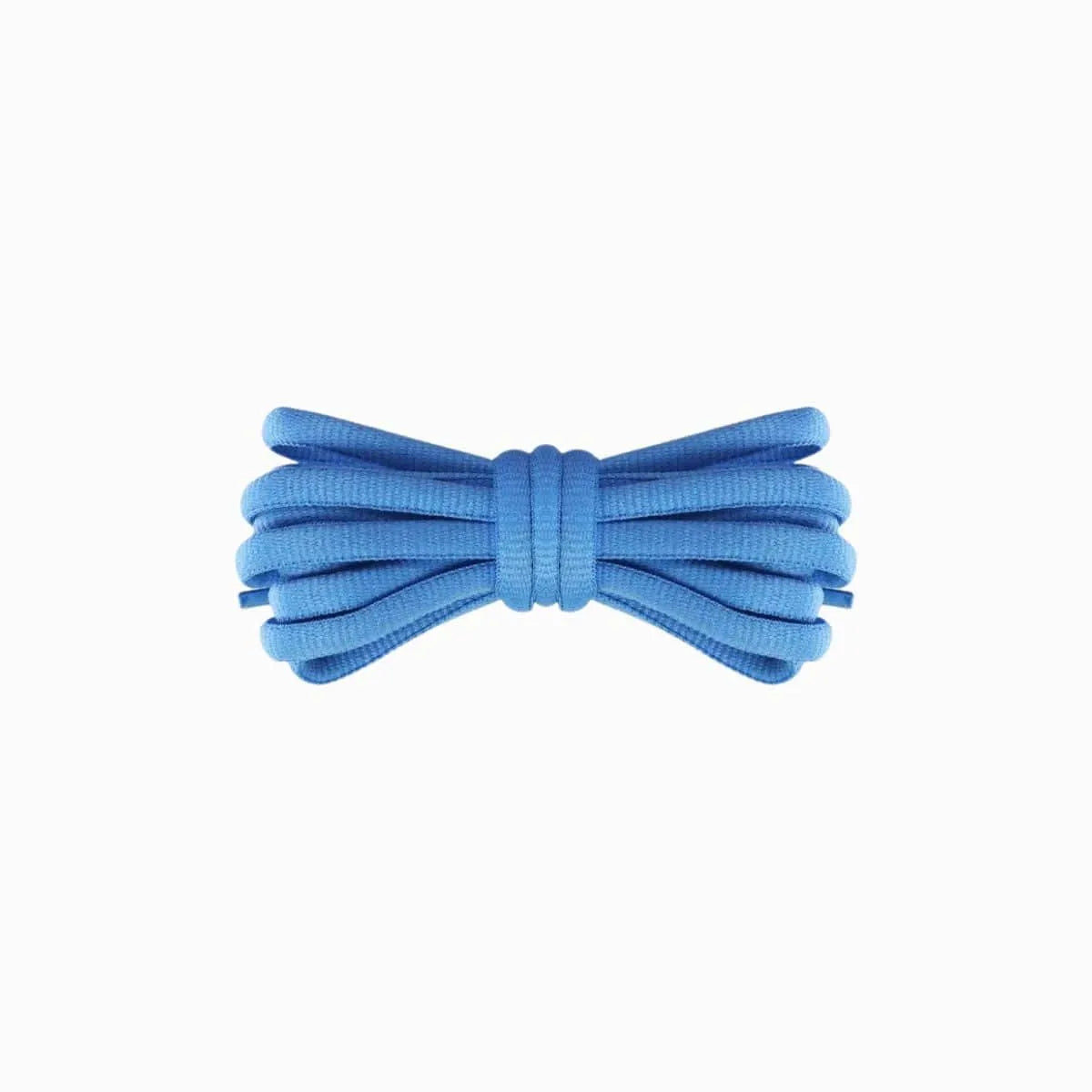 Sky blue Brooks Ghost Max 2 replacement laces, oval laces by Kicks Shoelaces.
