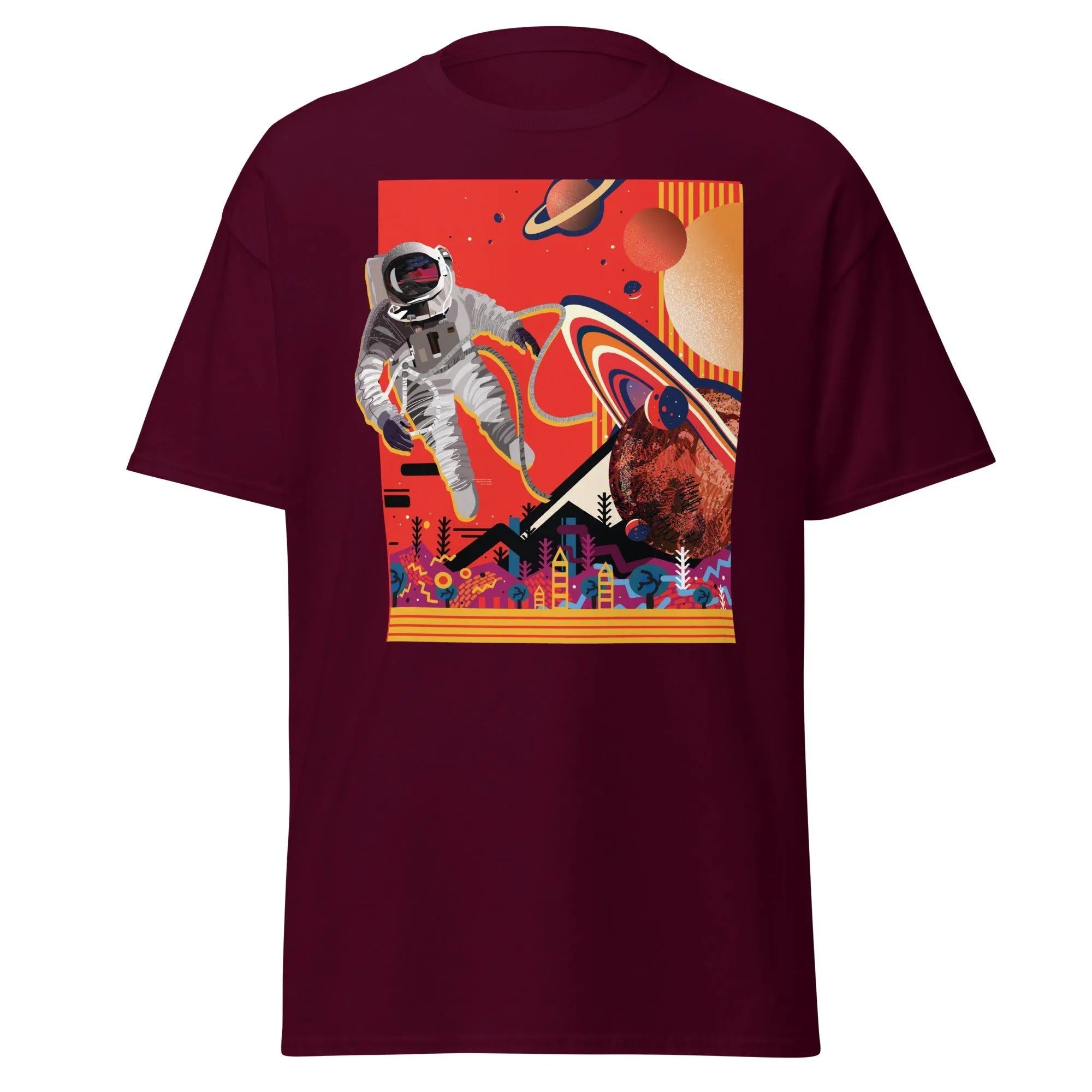 Space Odyssey Mens Graphic Space Tee - Kicks Shoelaces