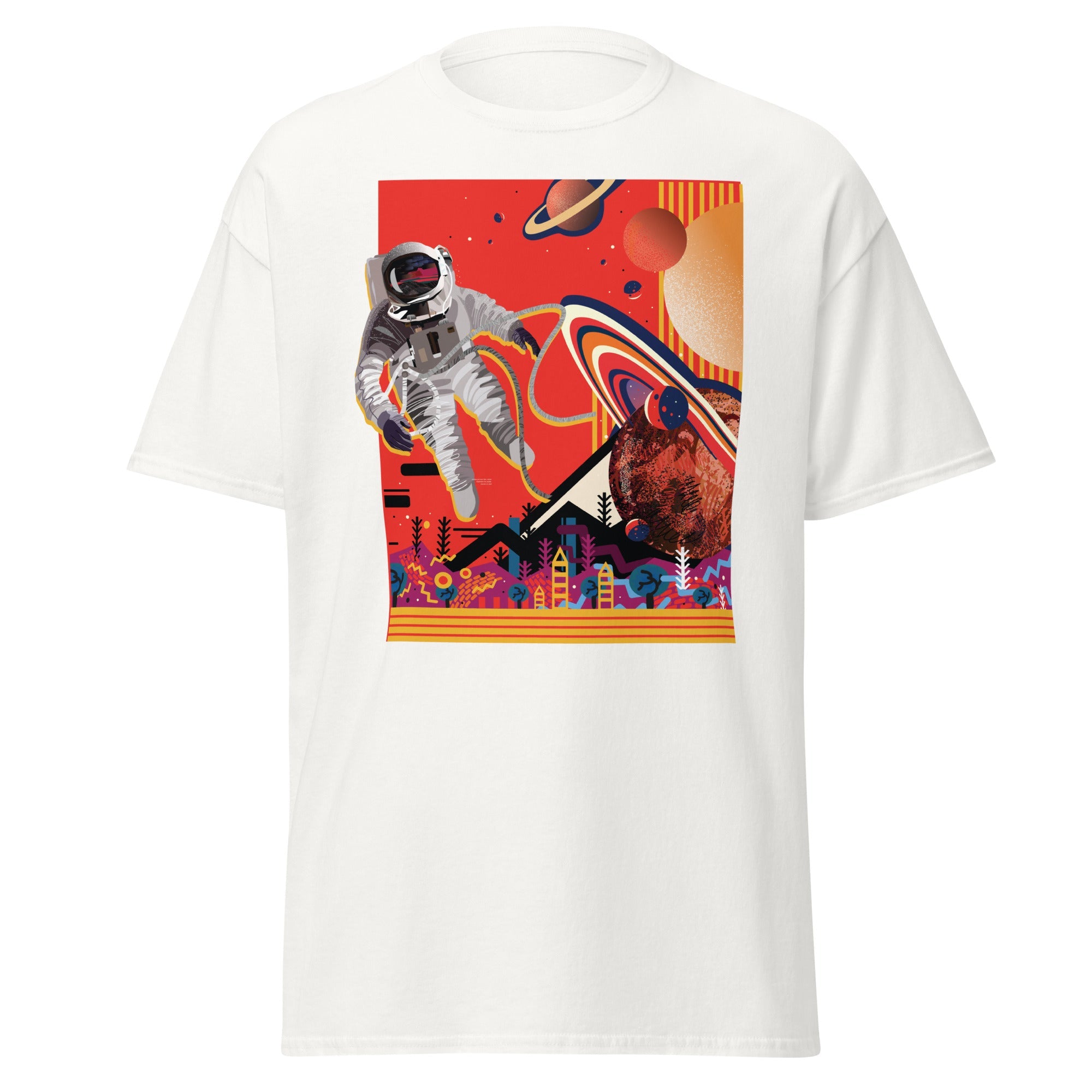 Space Odyssey Mens Graphic Space Tee - Kicks Shoelaces