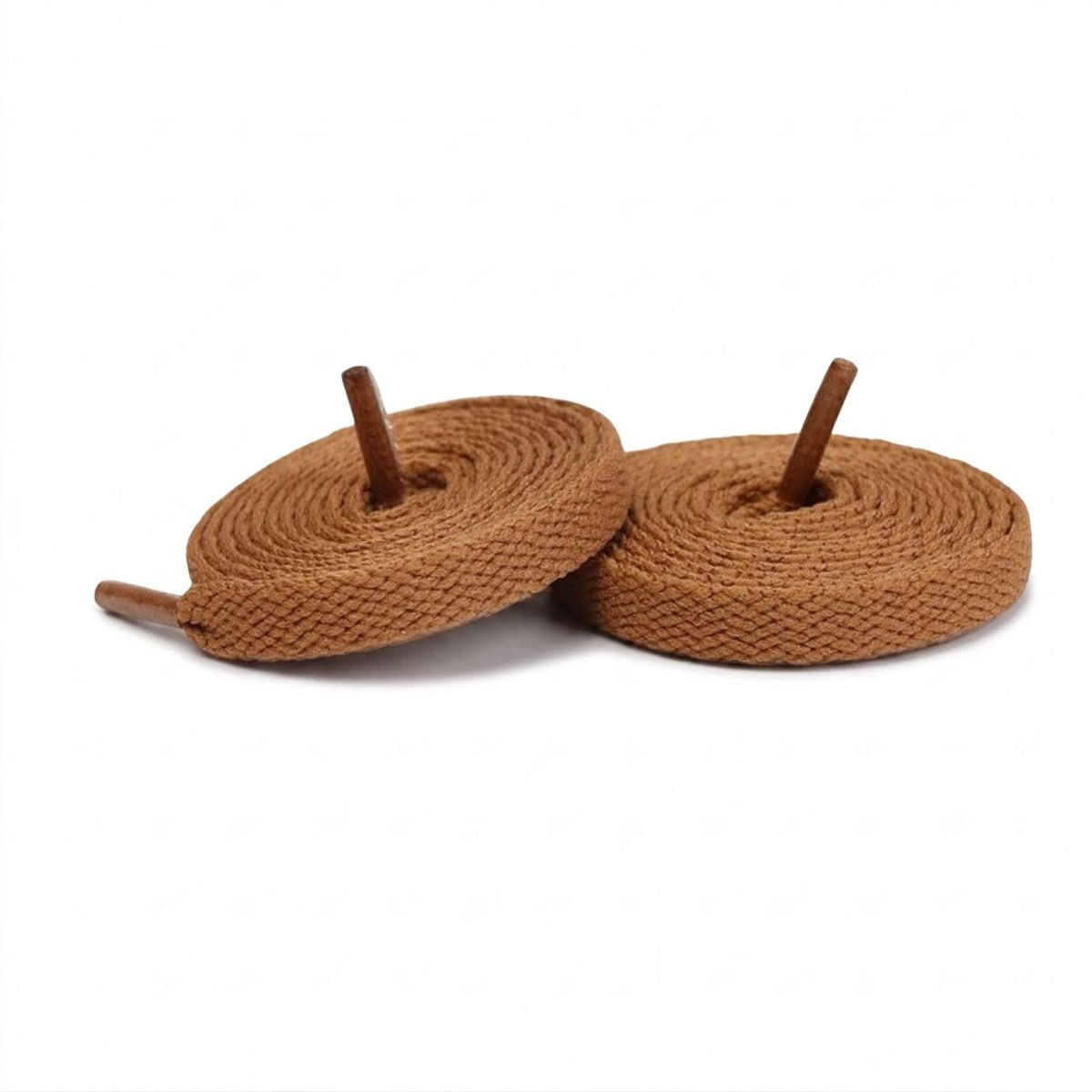 Brown replacement laces for Vans Authentic sneakers by Kicks Shoelaces