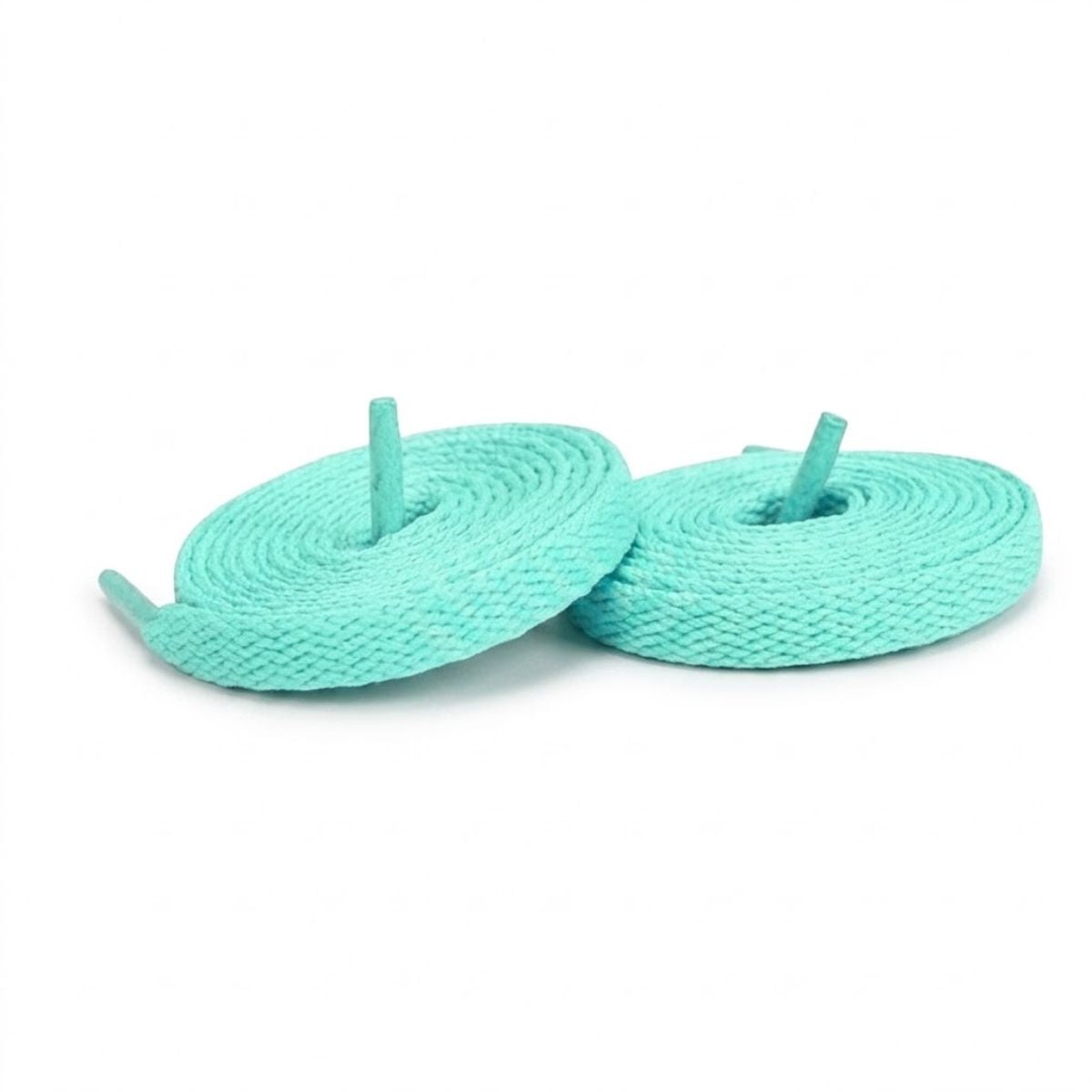 Vans Old Skool sneakers with spearmint shoelaces for shoes, sneakers, and trainers by Kicks Shoelaces.