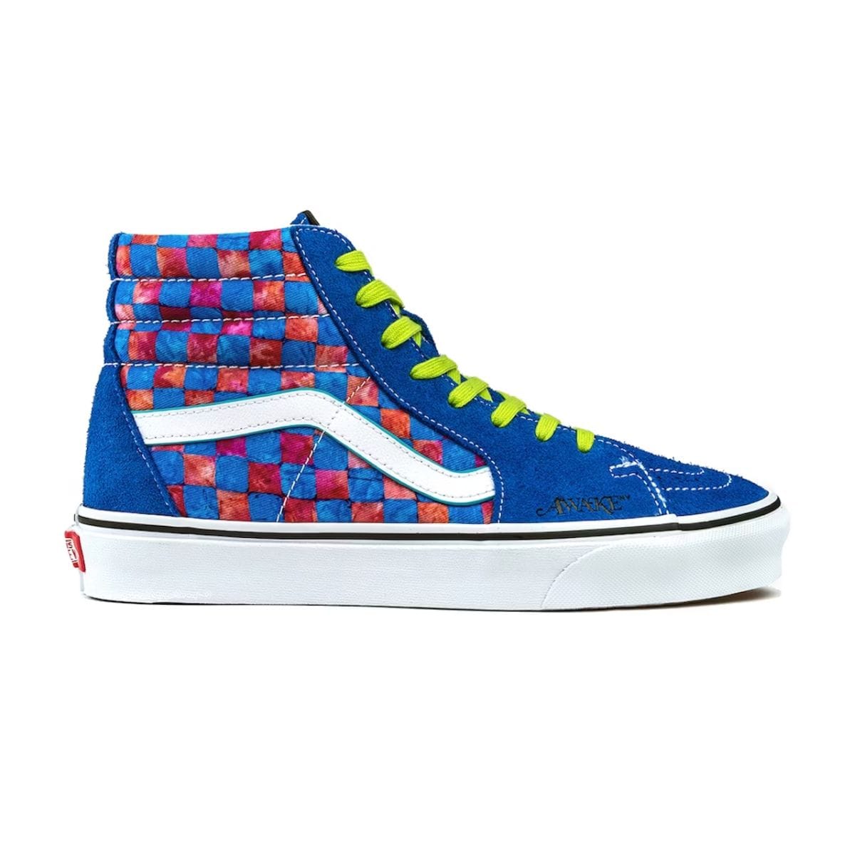 Vans checkered fashion laces