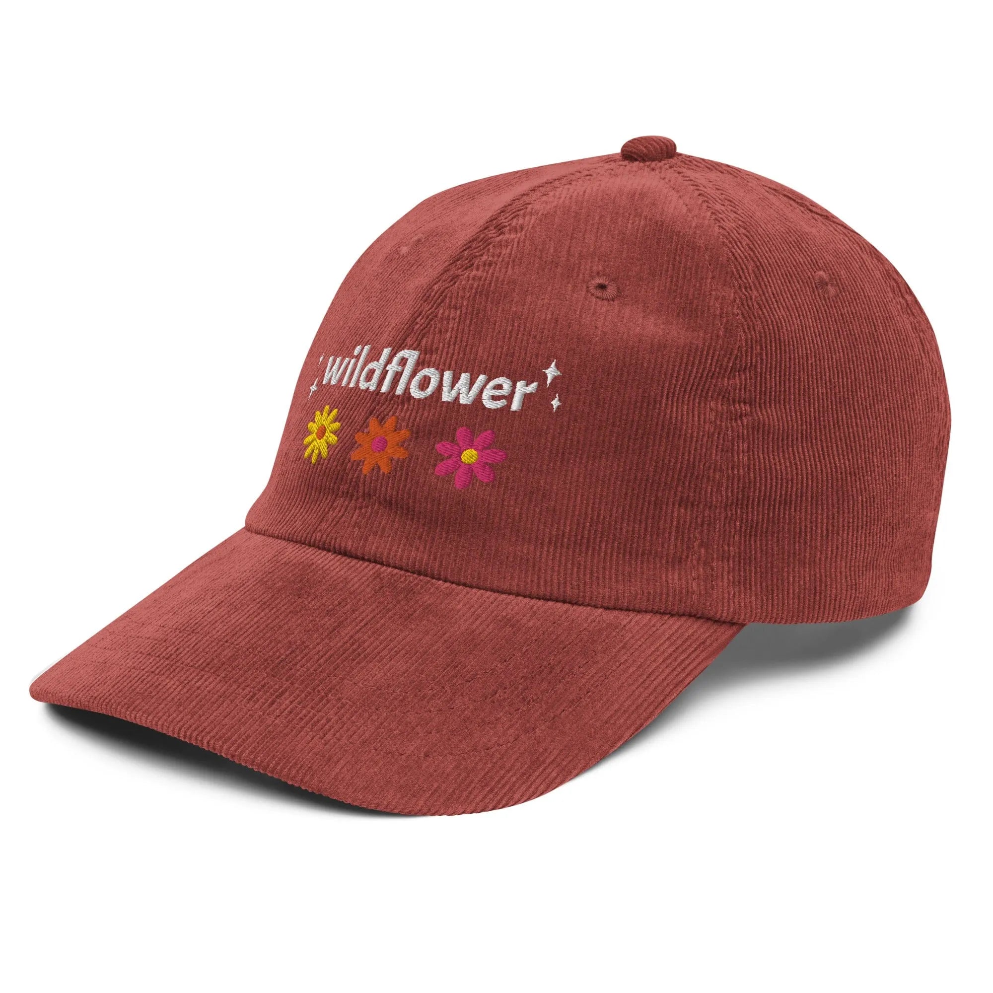 Wildflower Corduroy Hat