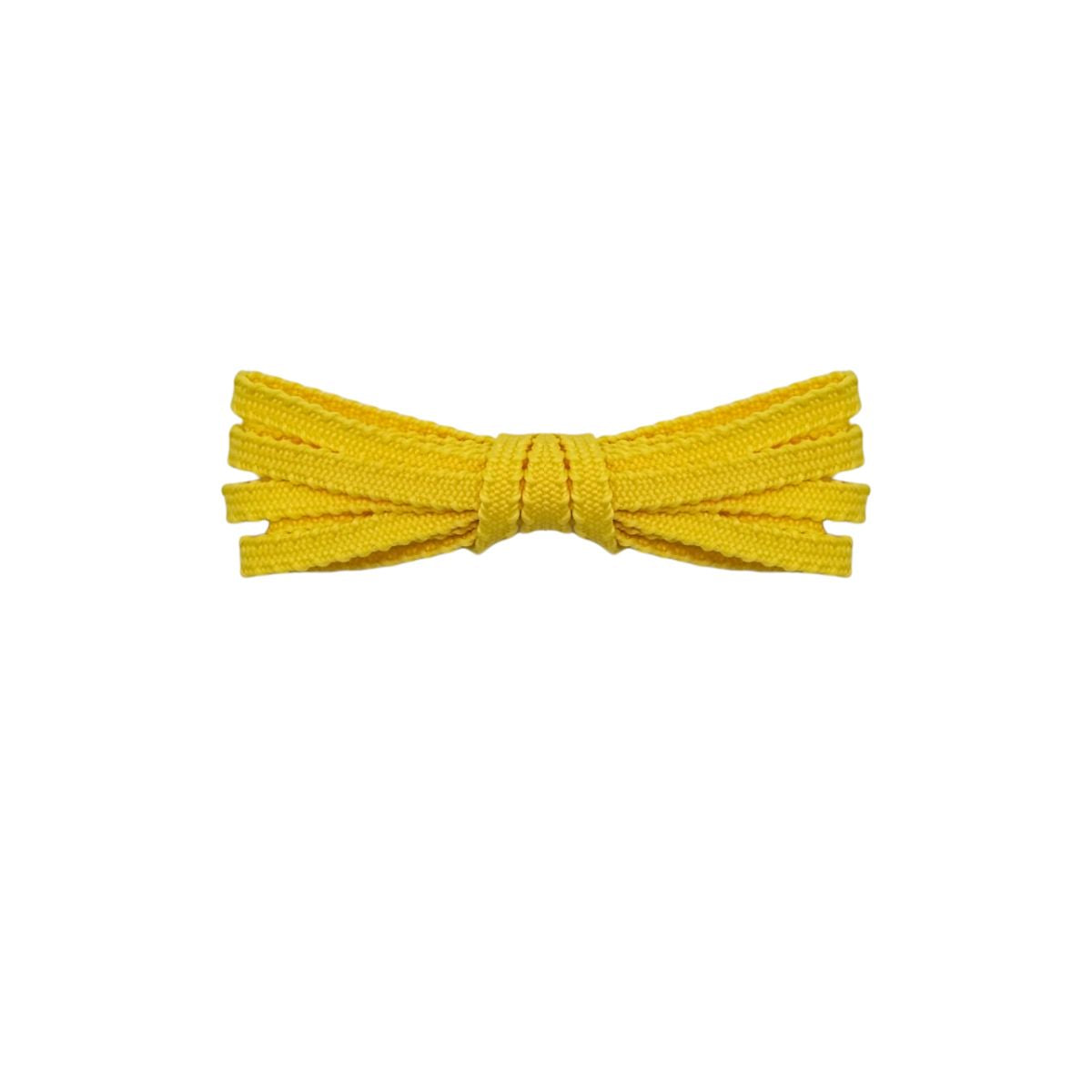 Yellow Sawtooth Shoelaces for Adidas Gazelles and elite running shoes durable, flat laces by Kicks Shoelaces.