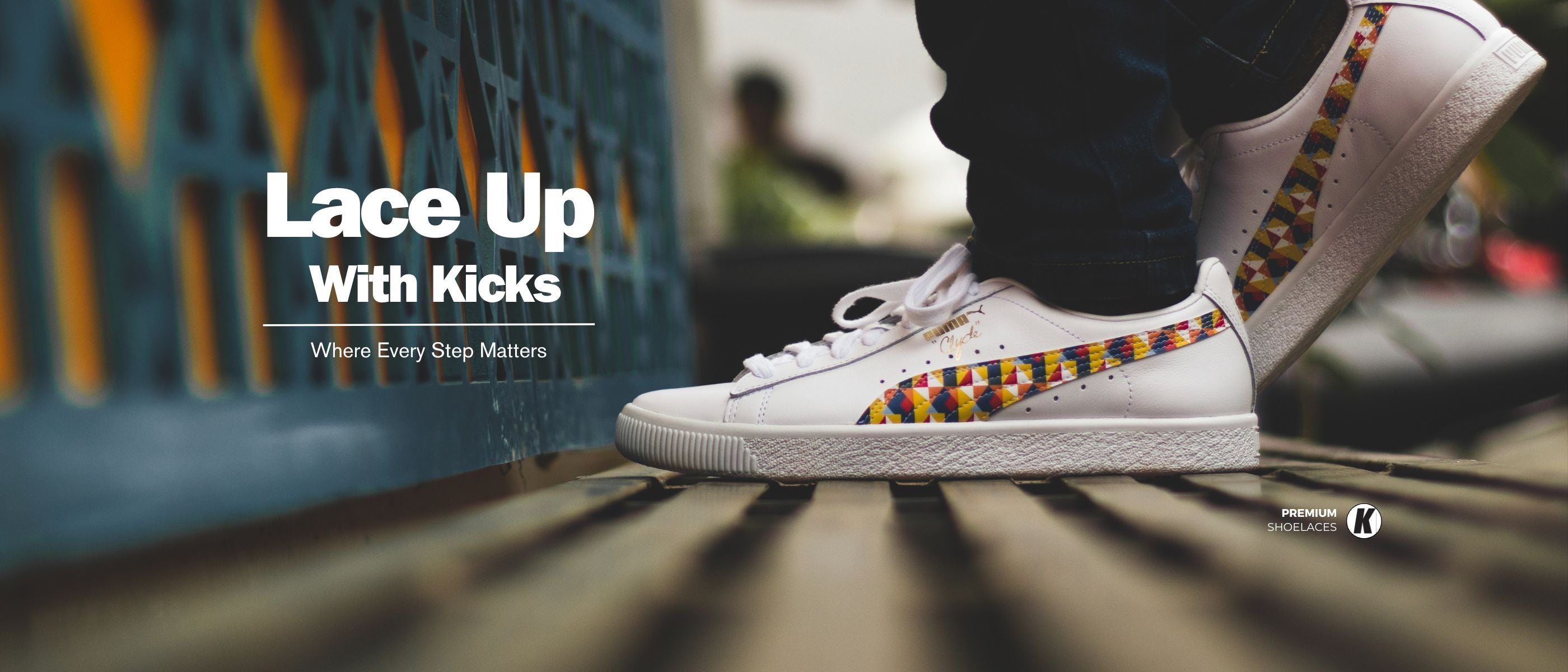 Lace up with Kicks Shoelaces