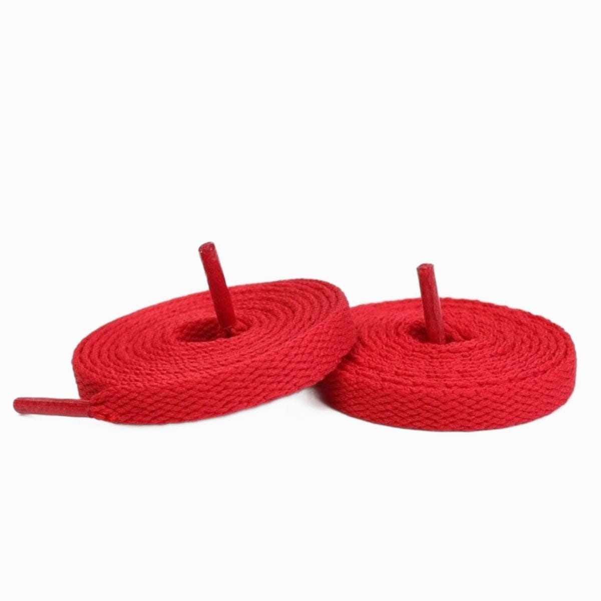 Red Replacement Laces for Adidas Continental 80 Sneakers by Kicks Shoelaces