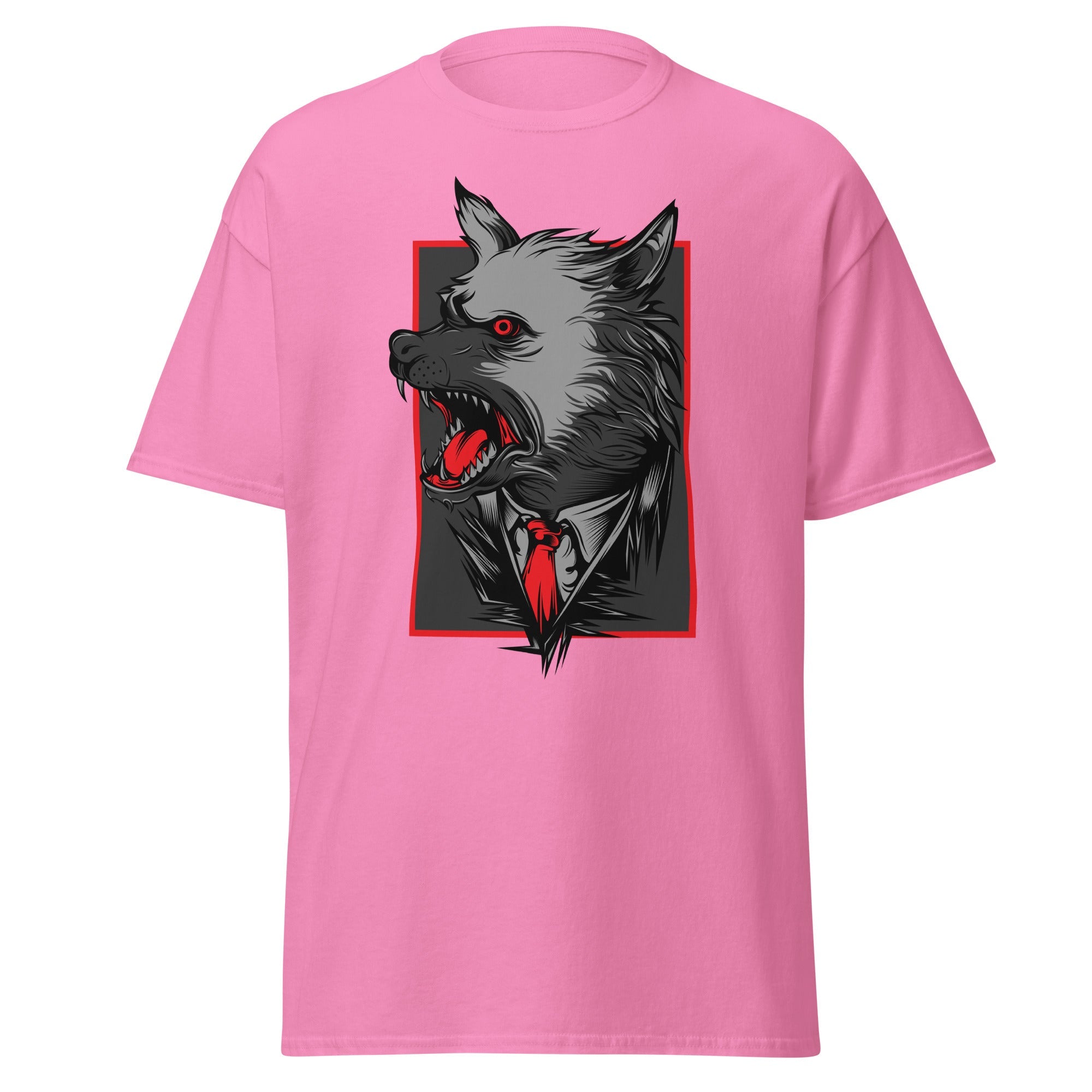 Angry Wolf Mens Graphic Tee - Kicks Shoelaces