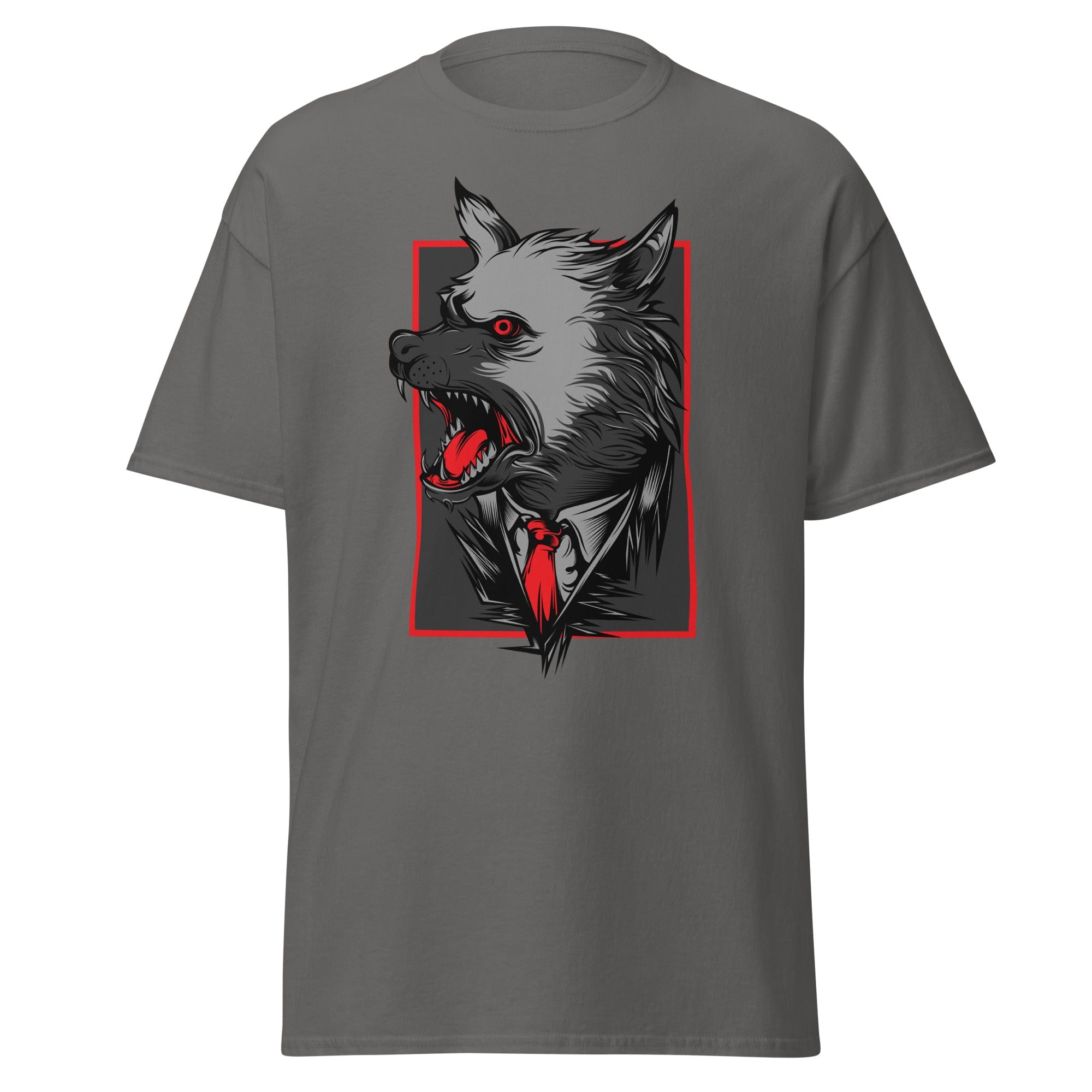 Angry Wolf Mens Graphic Tee - Kicks Shoelaces