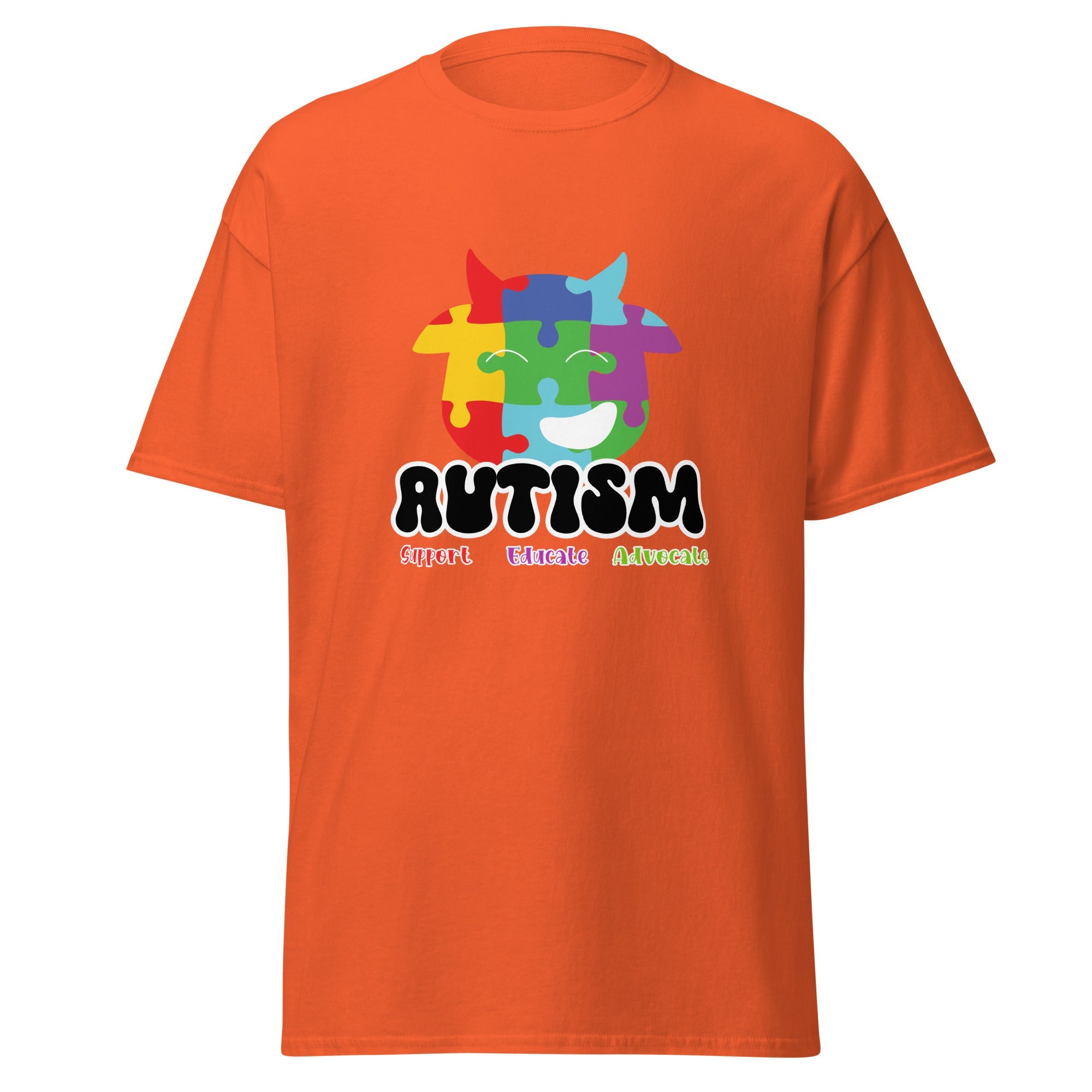 Autism Advocate Mens Custom T Shirt - Kicks Shoelaces