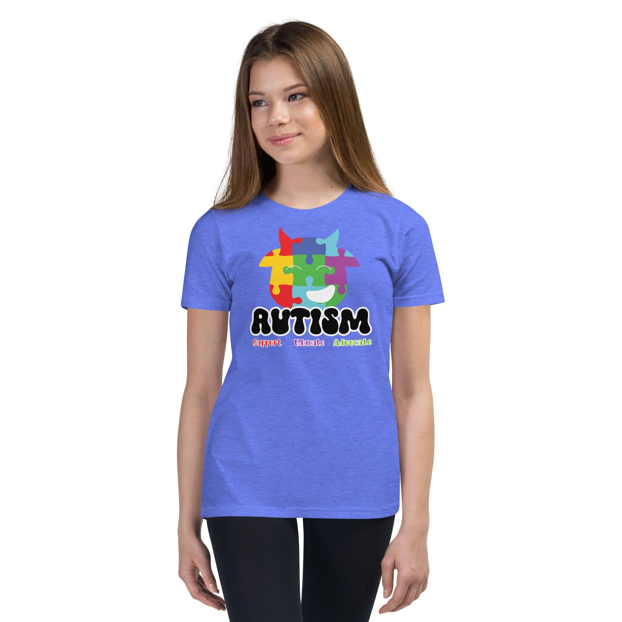 Autism Advocate Youth Graphic Tees - Kicks Shoelaces