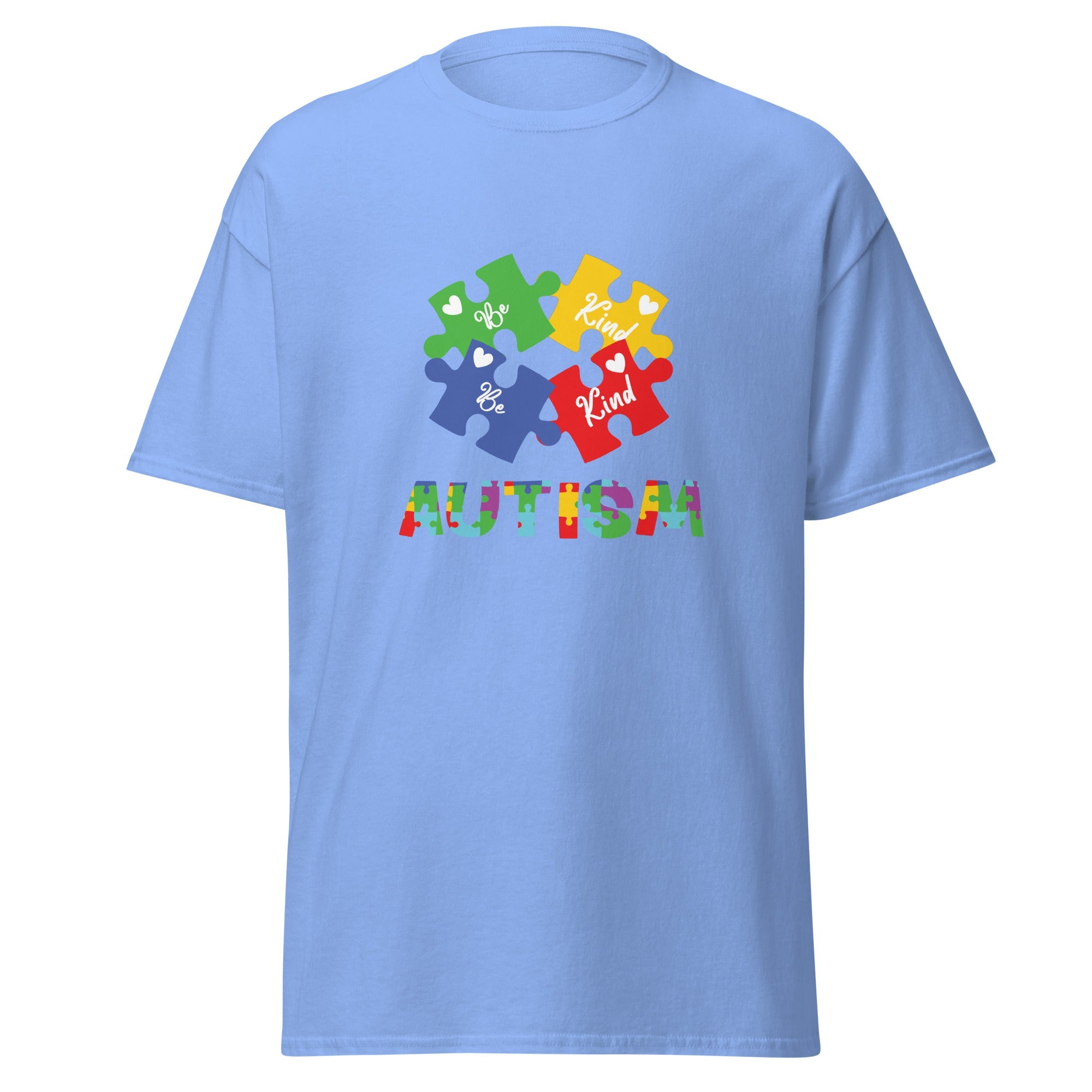 Autism Be Kind Mens Custom T Shirt - Kicks Shoelaces