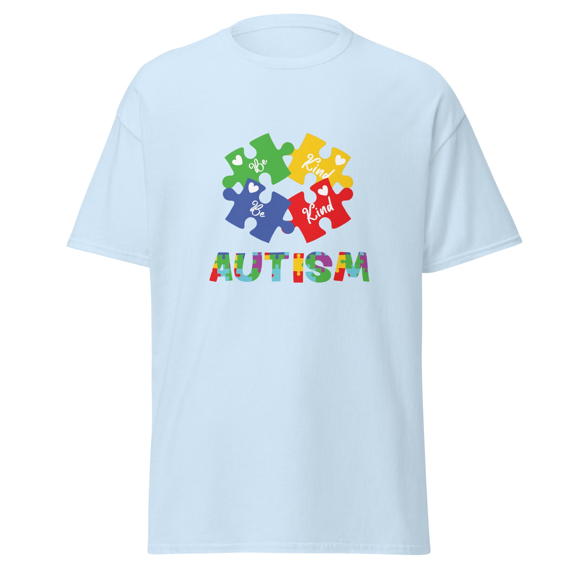 Autism Be Kind Mens Custom T Shirt - Kicks Shoelaces